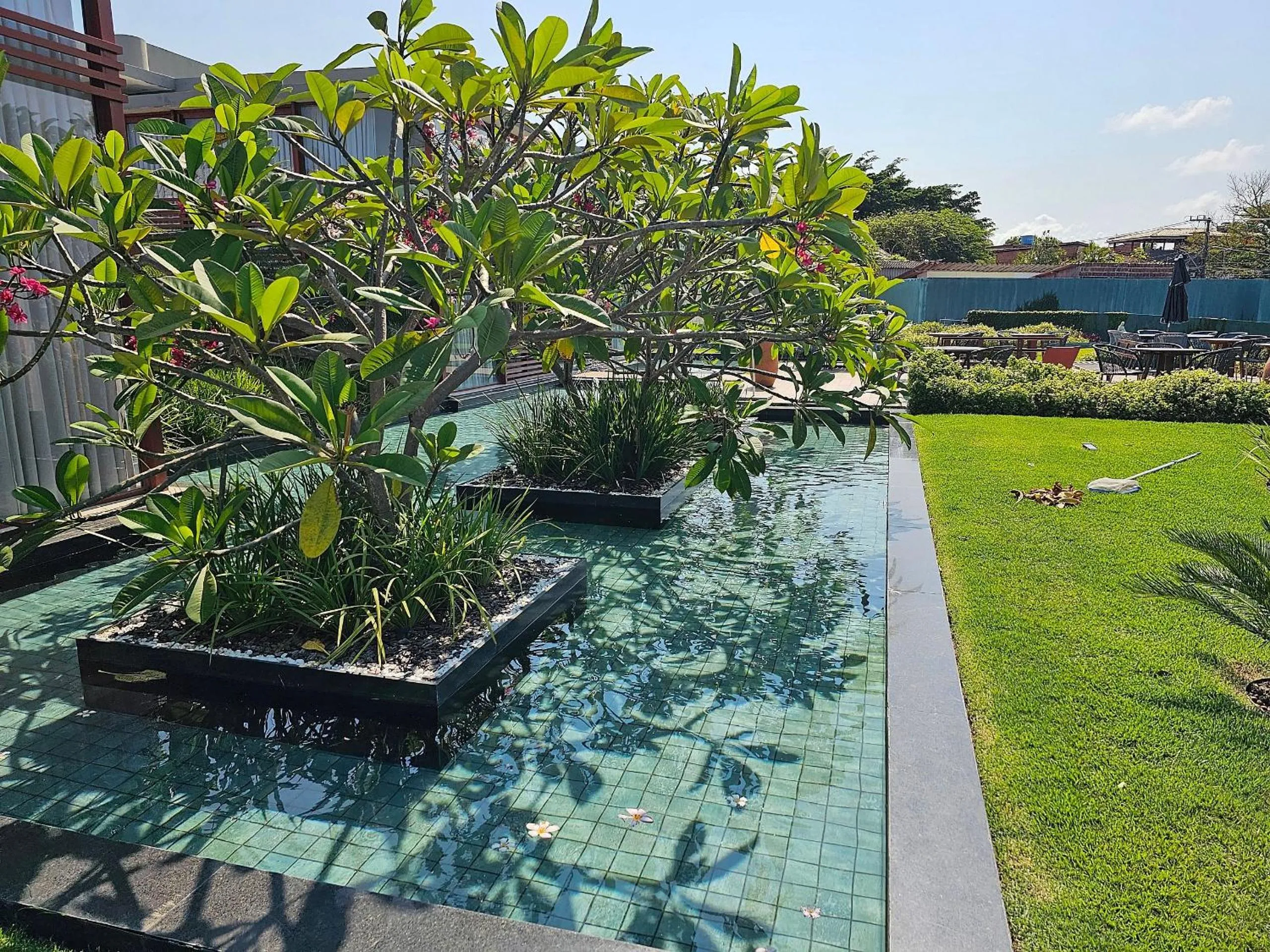 Lobby or reception in Flat Luxo com piscina privativa Resort île de Pipa Locar House