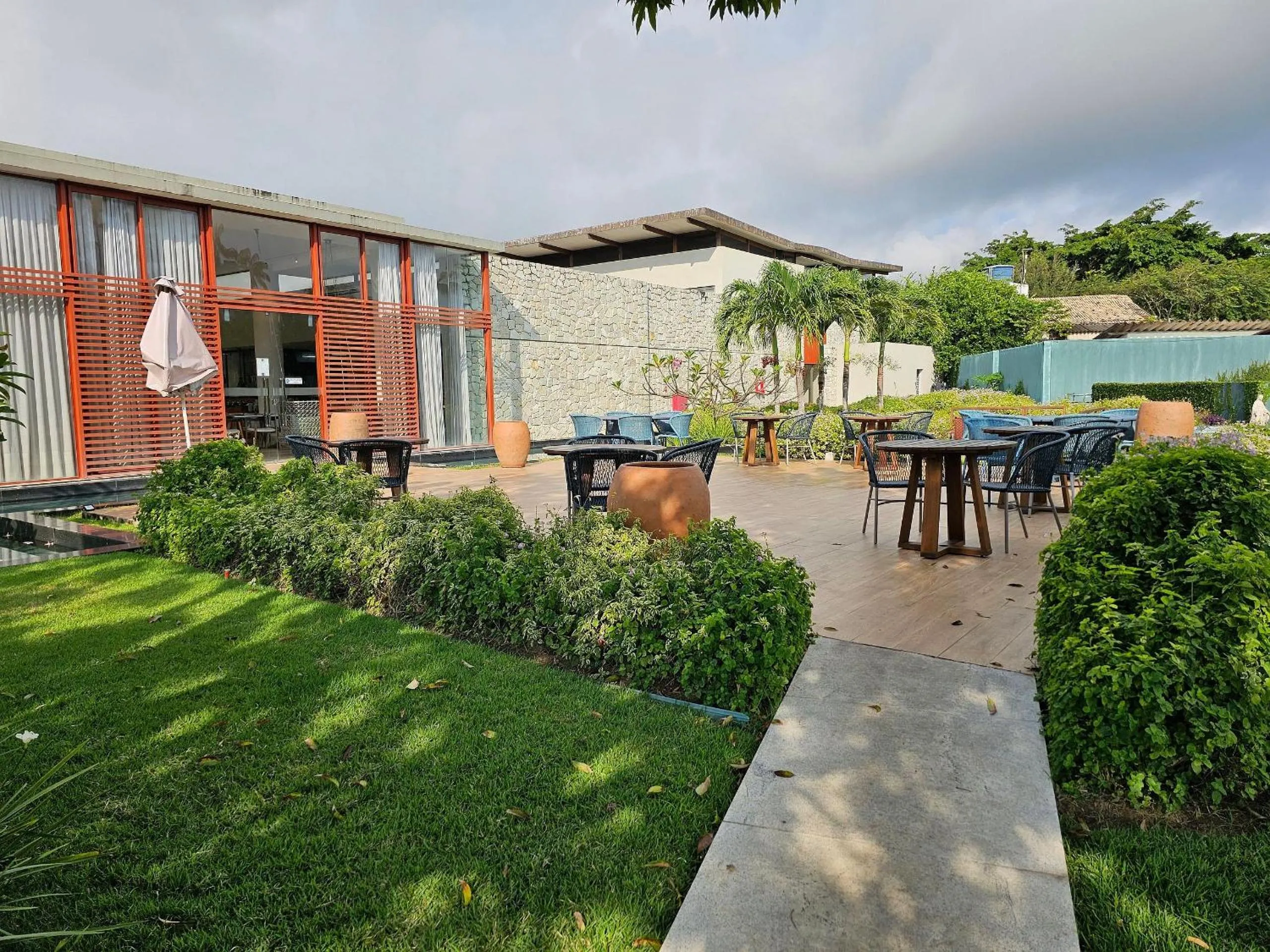 Restaurant/places to eat in Flat Luxo com piscina privativa Resort île de Pipa Locar House