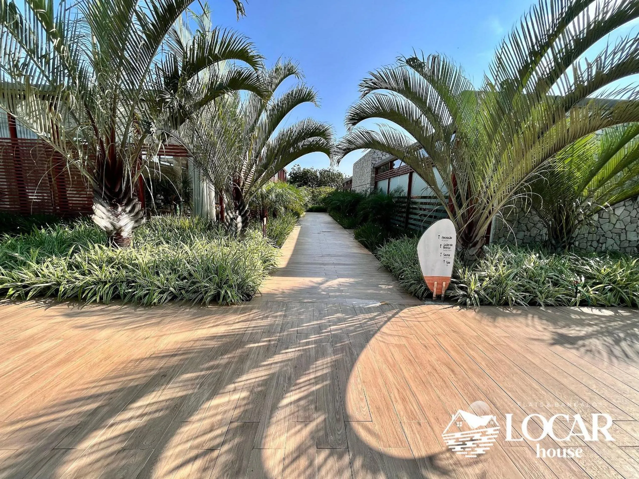 Garden in Flat Luxo com piscina privativa Resort île de Pipa Locar House