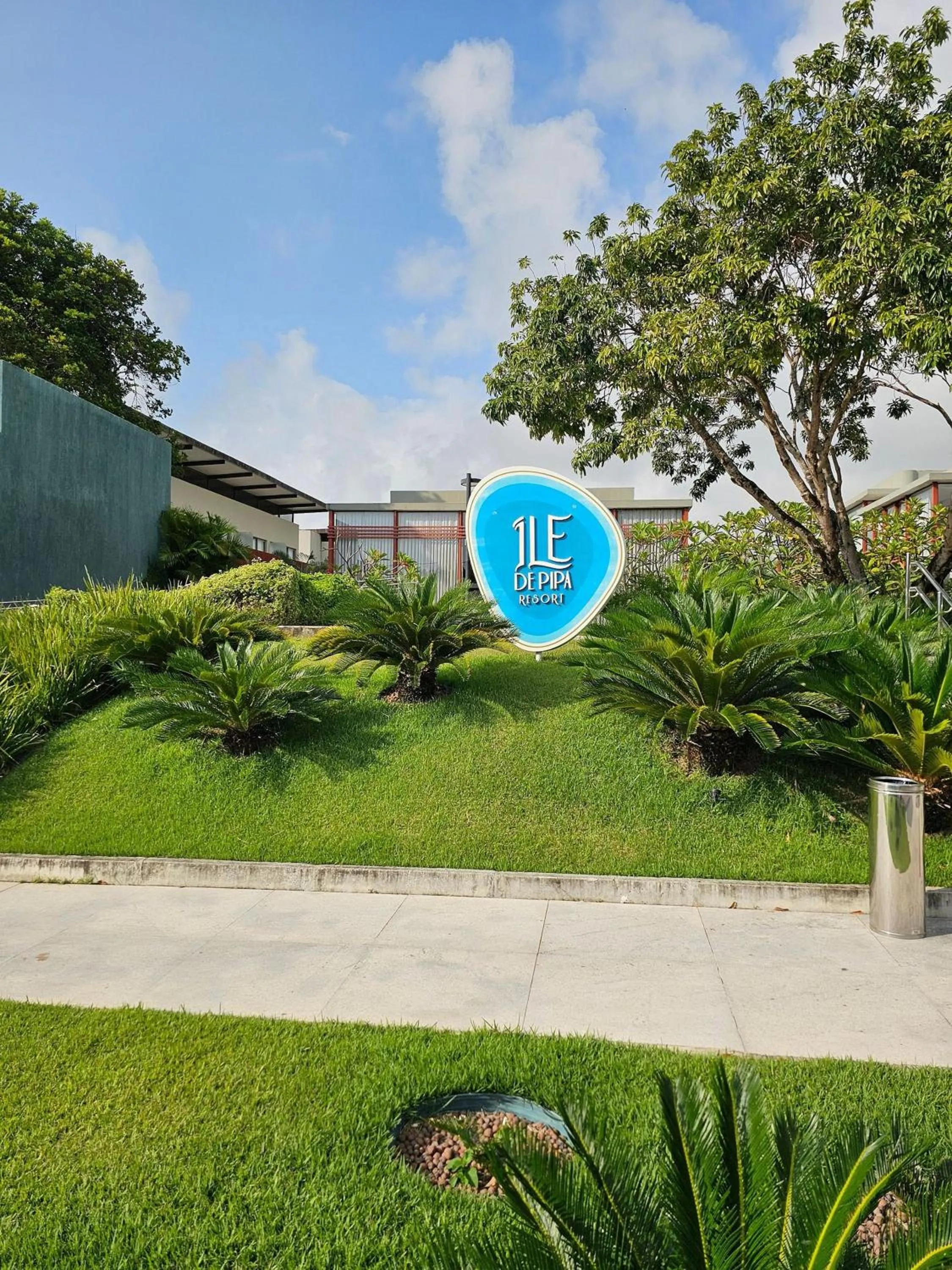 Lobby or reception in Flat Luxo com piscina privativa Resort île de Pipa Locar House