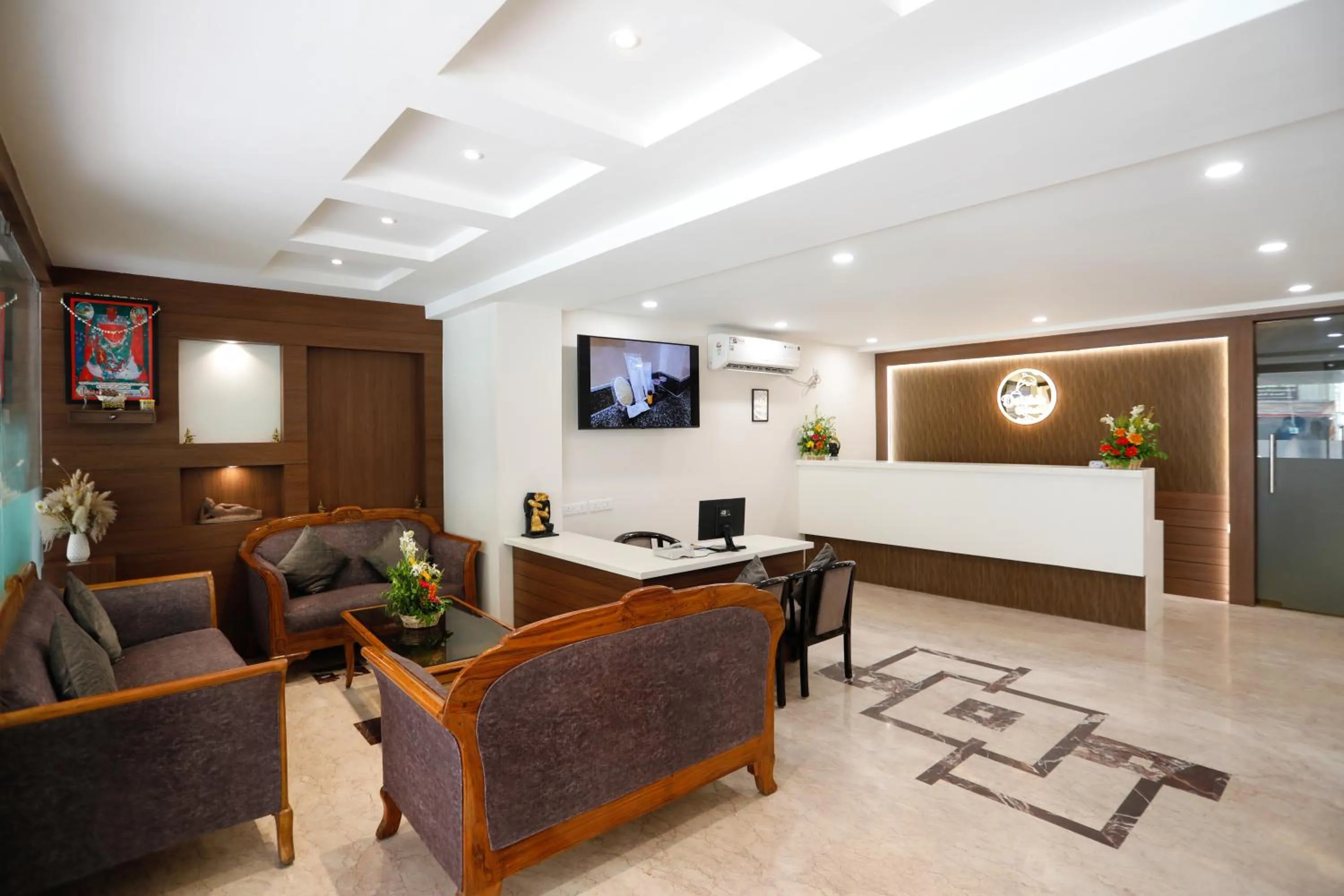 Lobby or reception in Hotel Dolphin International