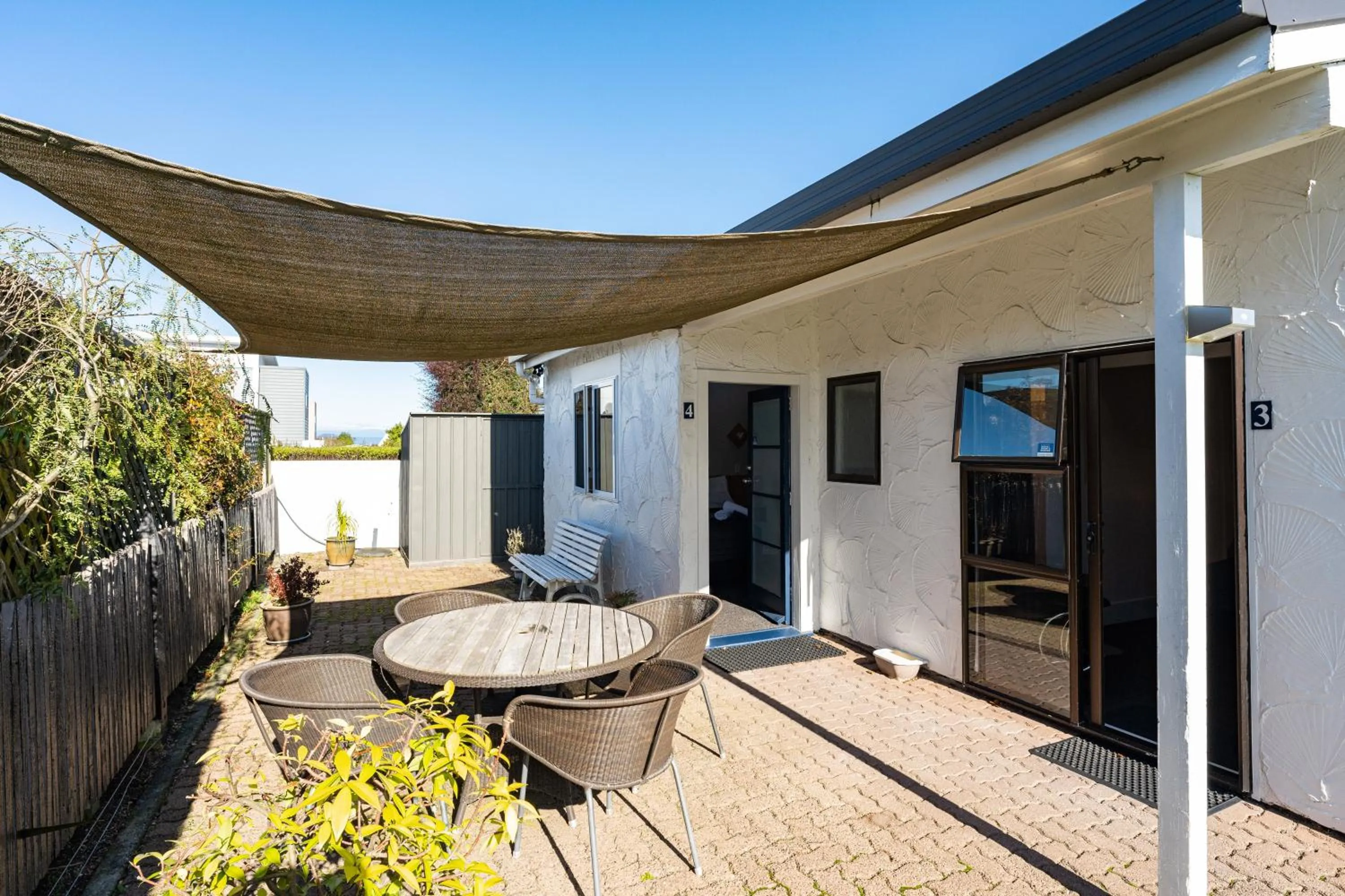 Patio in Central Inn Taupo