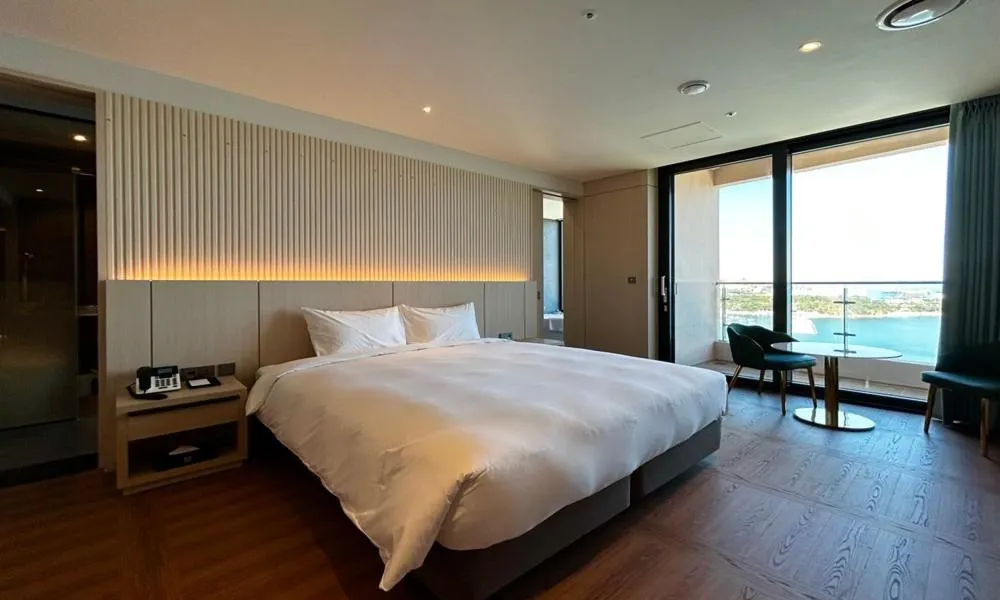 Bed in Ulsan Tanibay Hotel & Wedding