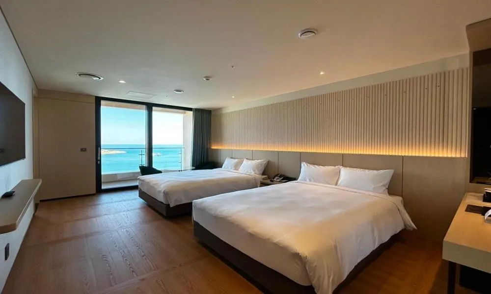 Bed in Ulsan Tanibay Hotel & Wedding