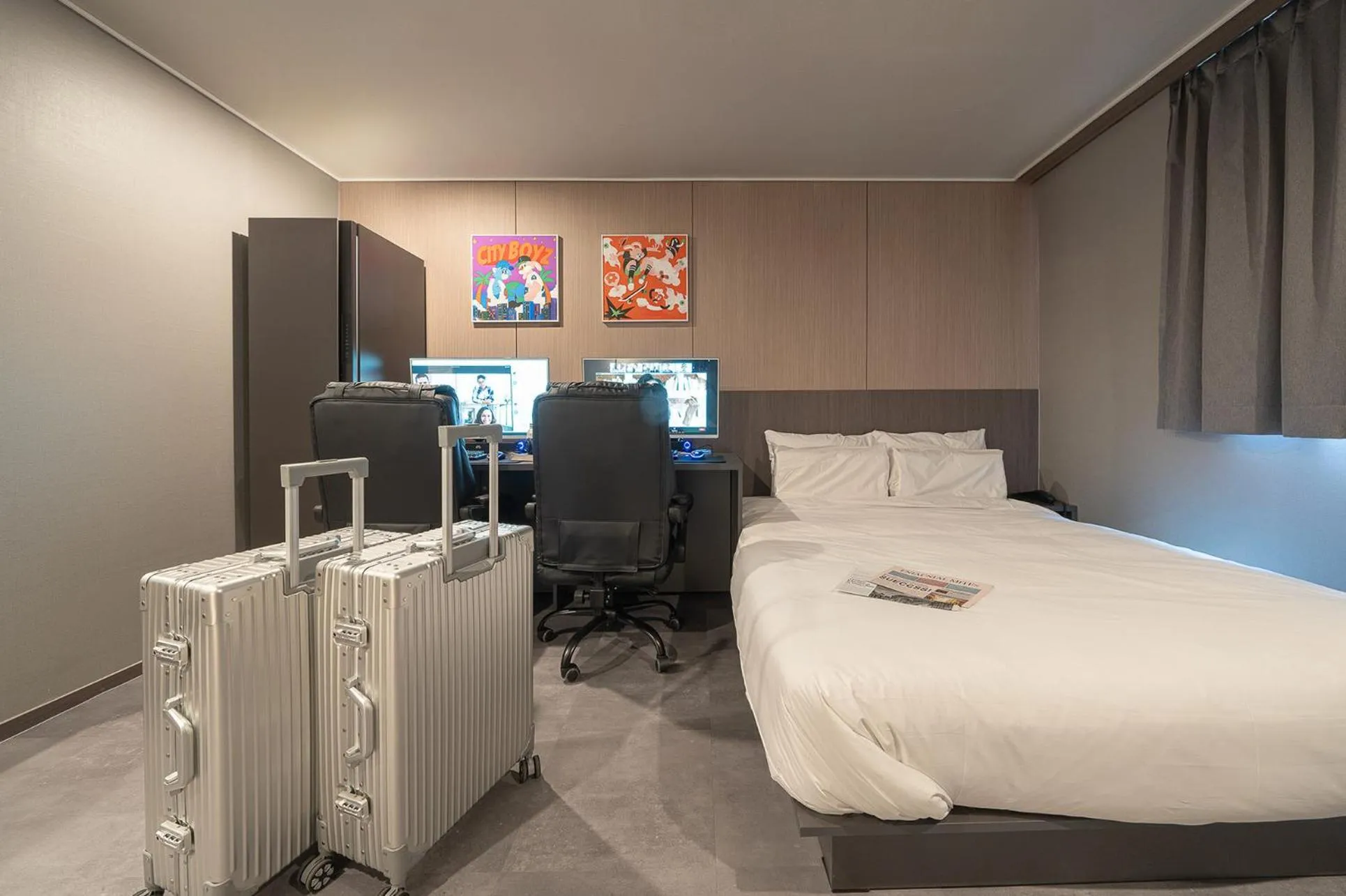 Bed in Workers Hotel Ansan by Aank