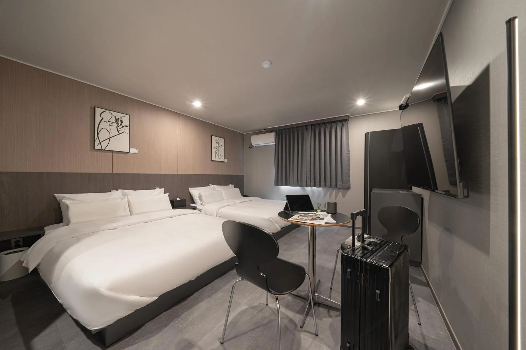 Bed in Workers Hotel Ansan by Aank