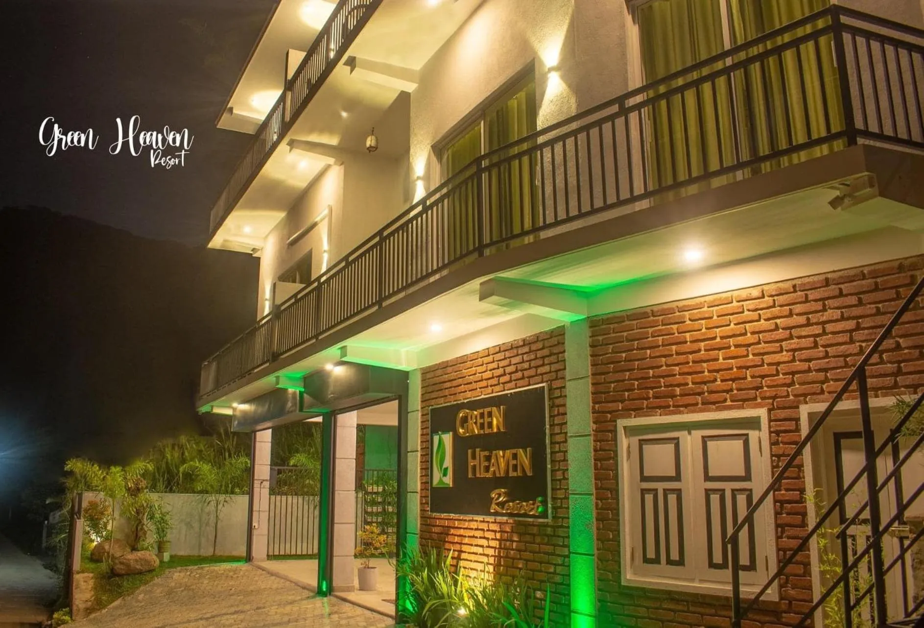 Property building in Green Heaven Resort Kandy