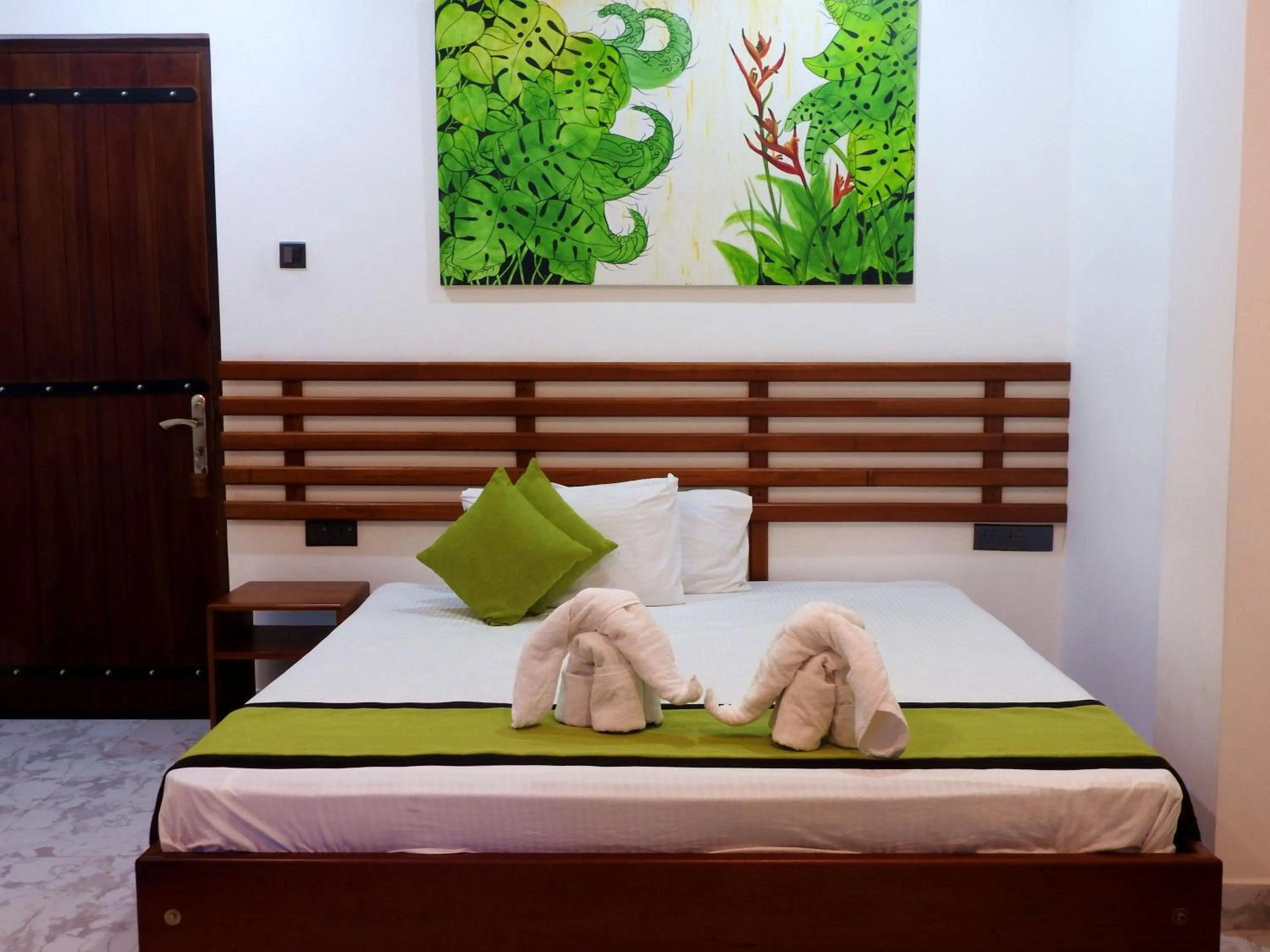 Property building, Bed in Green Heaven Resort Kandy