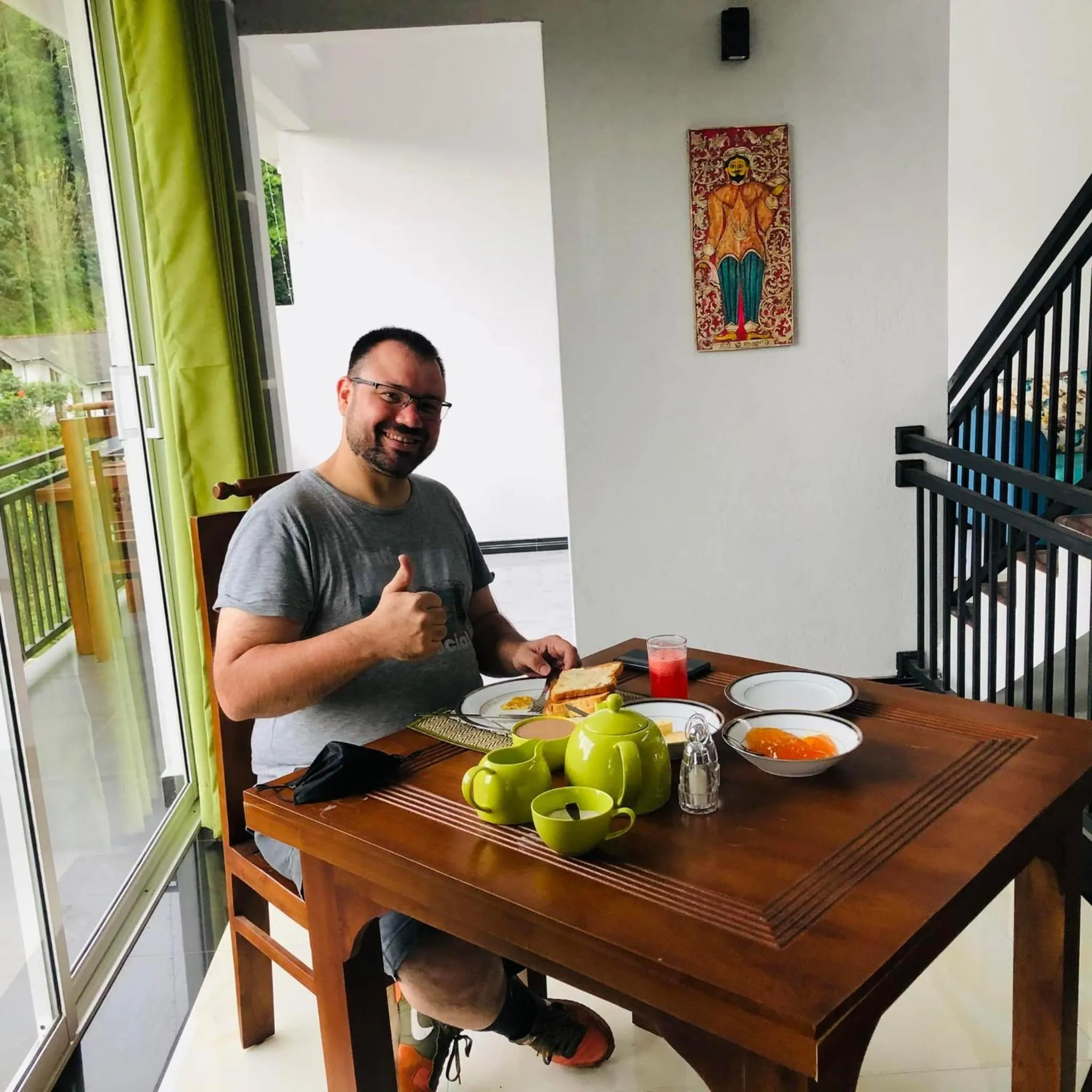 Restaurant/places to eat in Green Heaven Resort Kandy