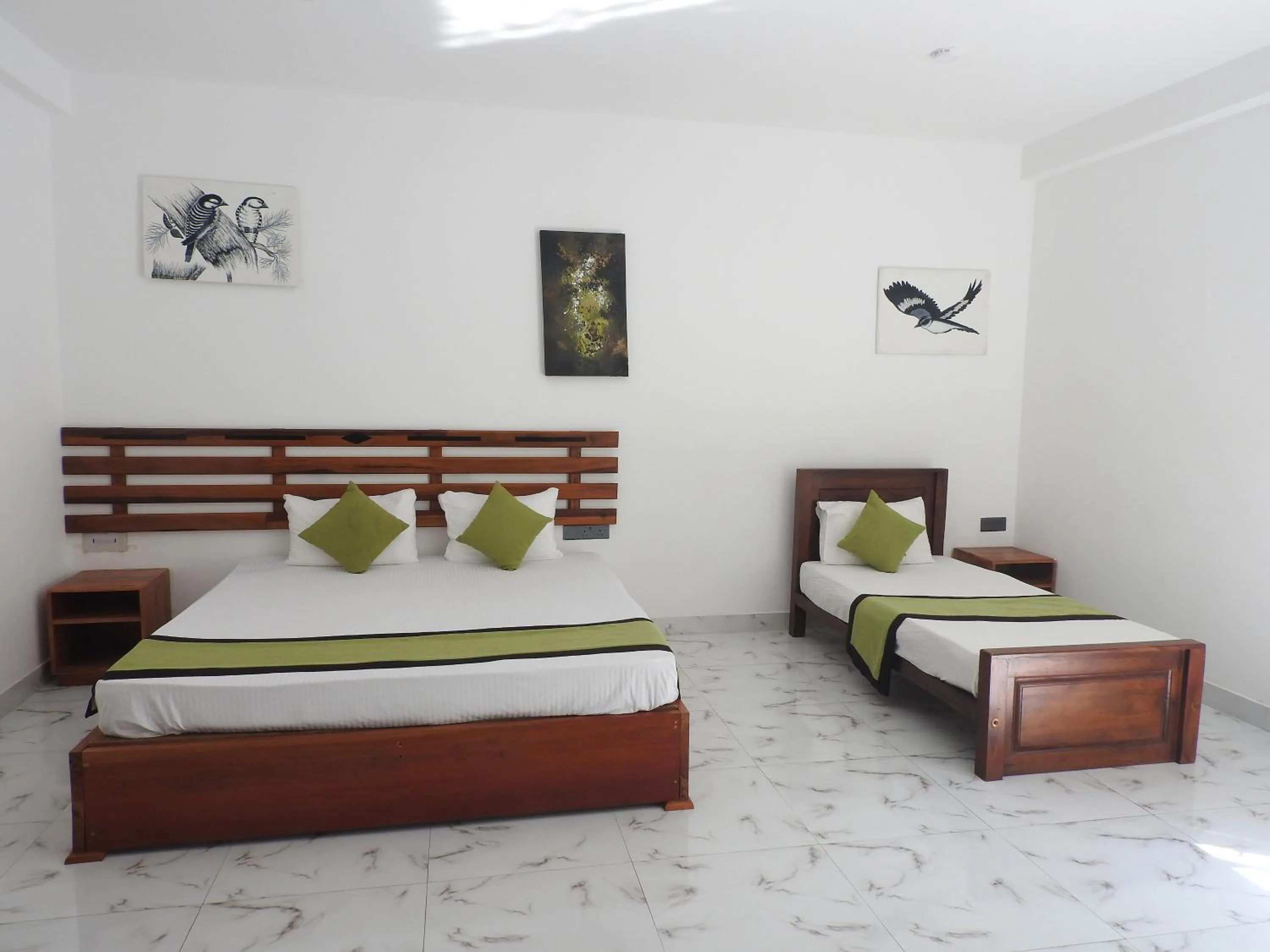 Bedroom, Bed in Green Heaven Resort Kandy