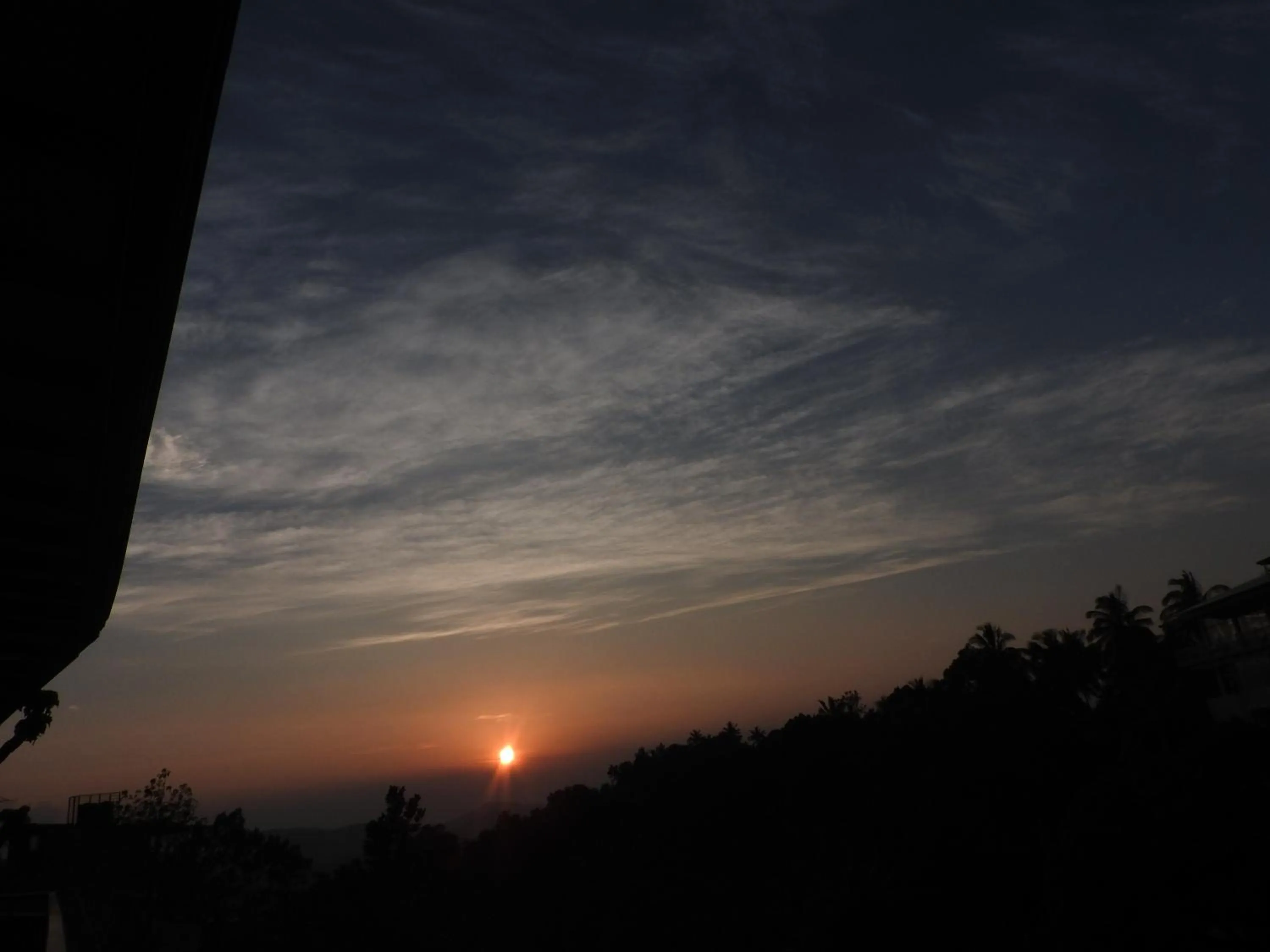 Sunset in Green Heaven Resort Kandy