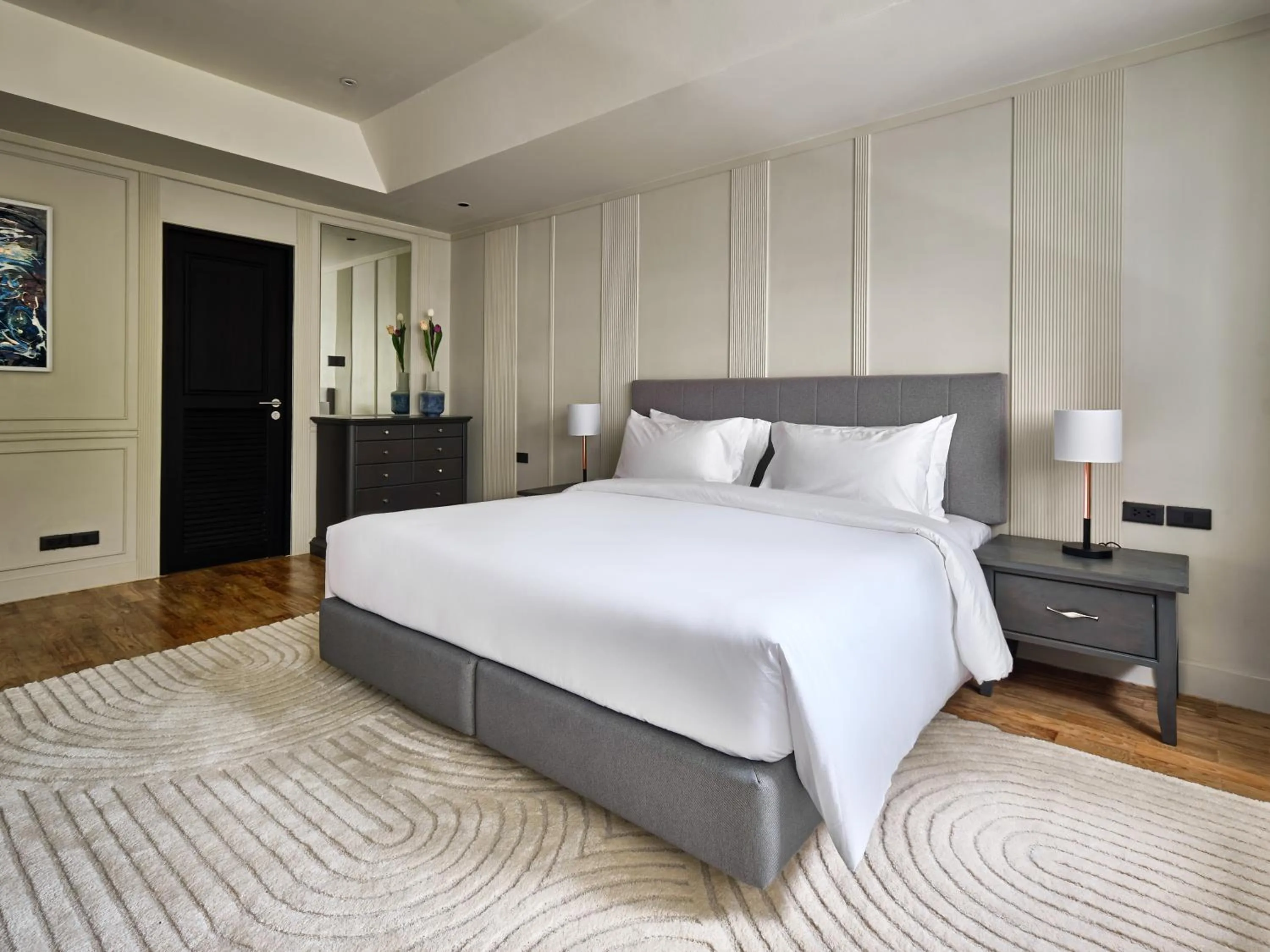 Bed in Floral Court Hotel & Residence Sukhumvit 13