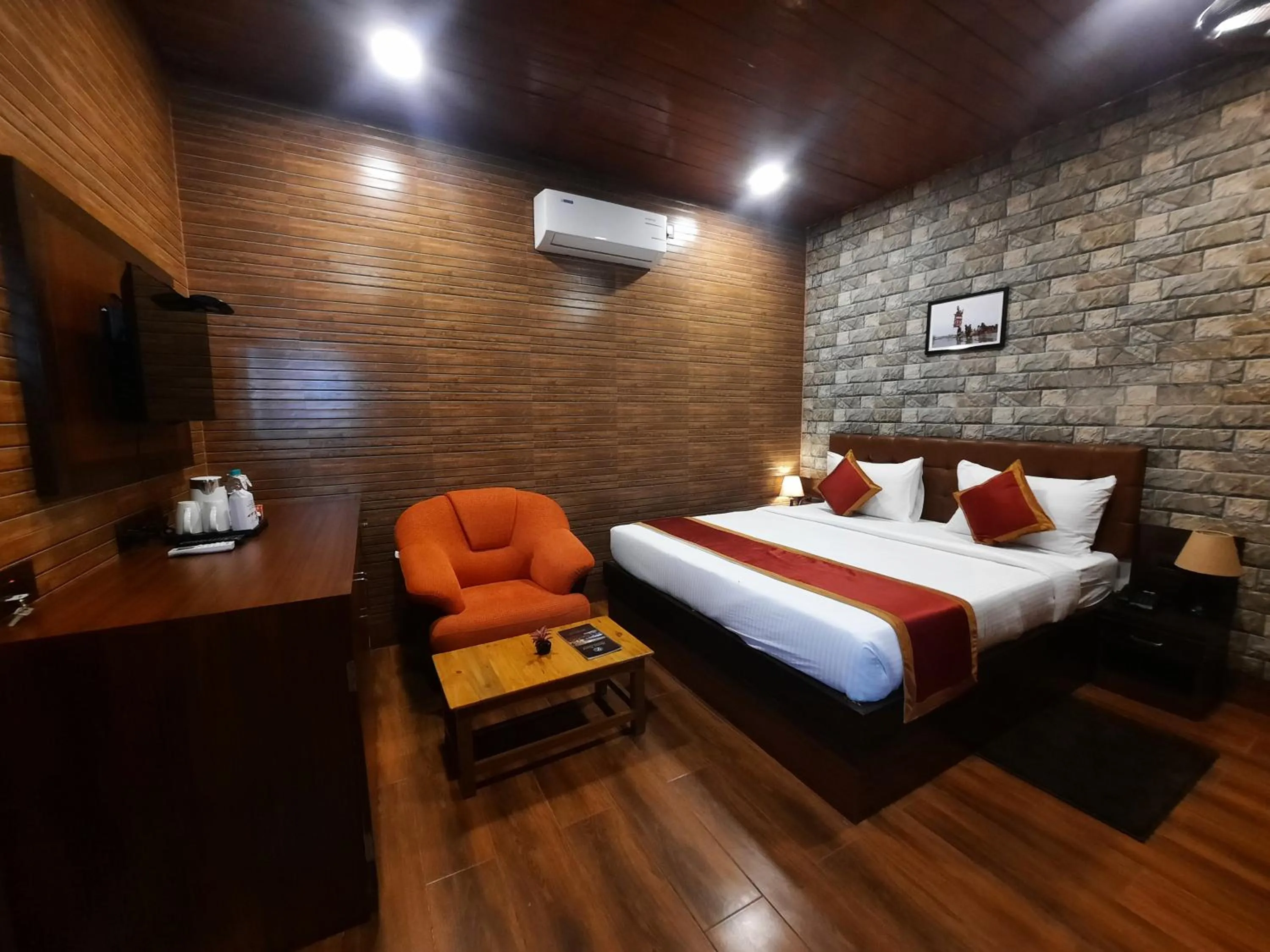Bed in JHARNA RESORT