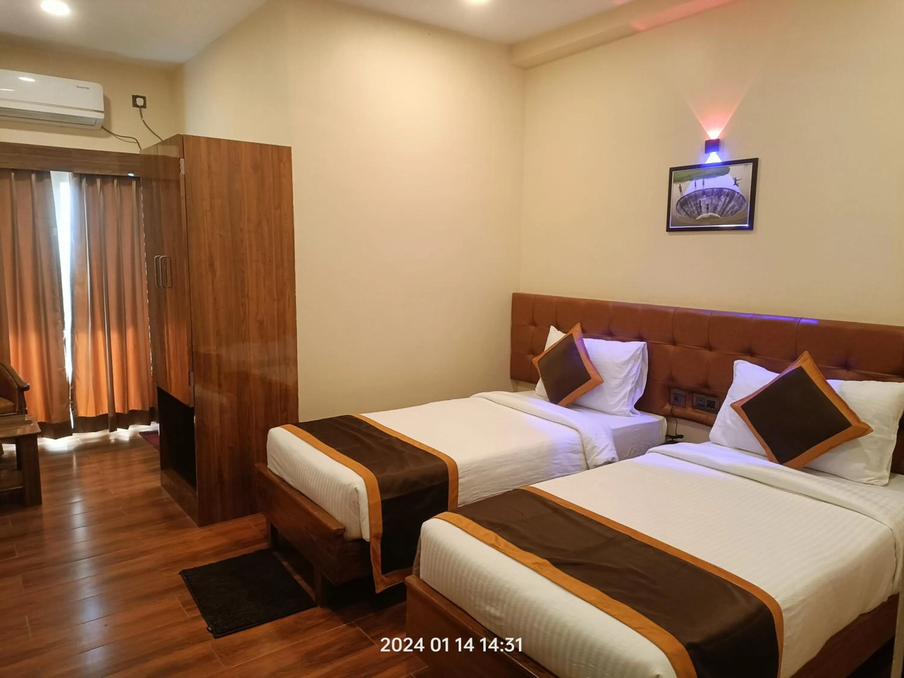 Bed in JHARNA RESORT