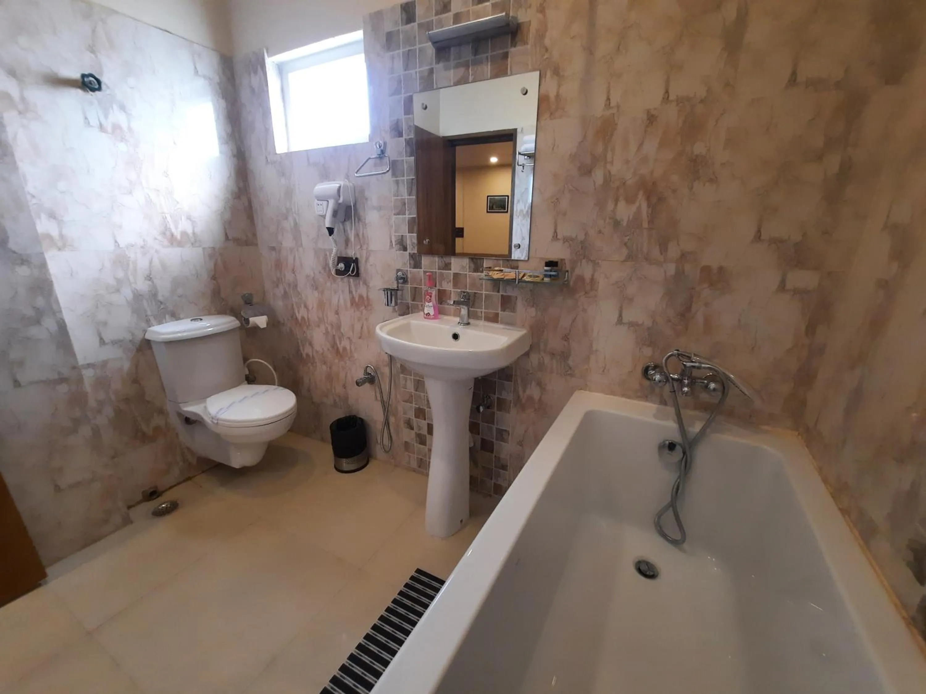 Bathroom in JHARNA RESORT