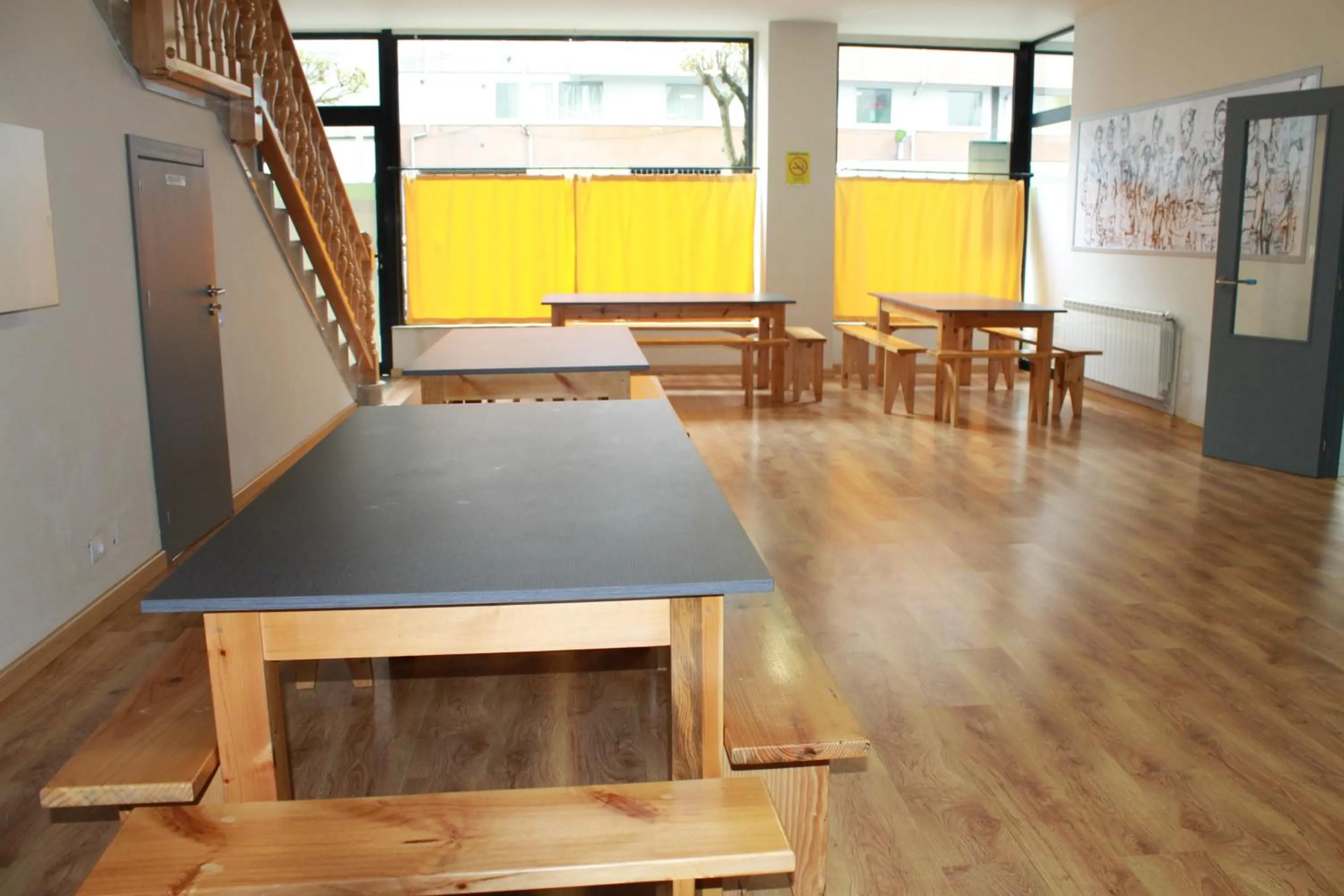 Dining area in Alma del Camino - Rooms & Albergue