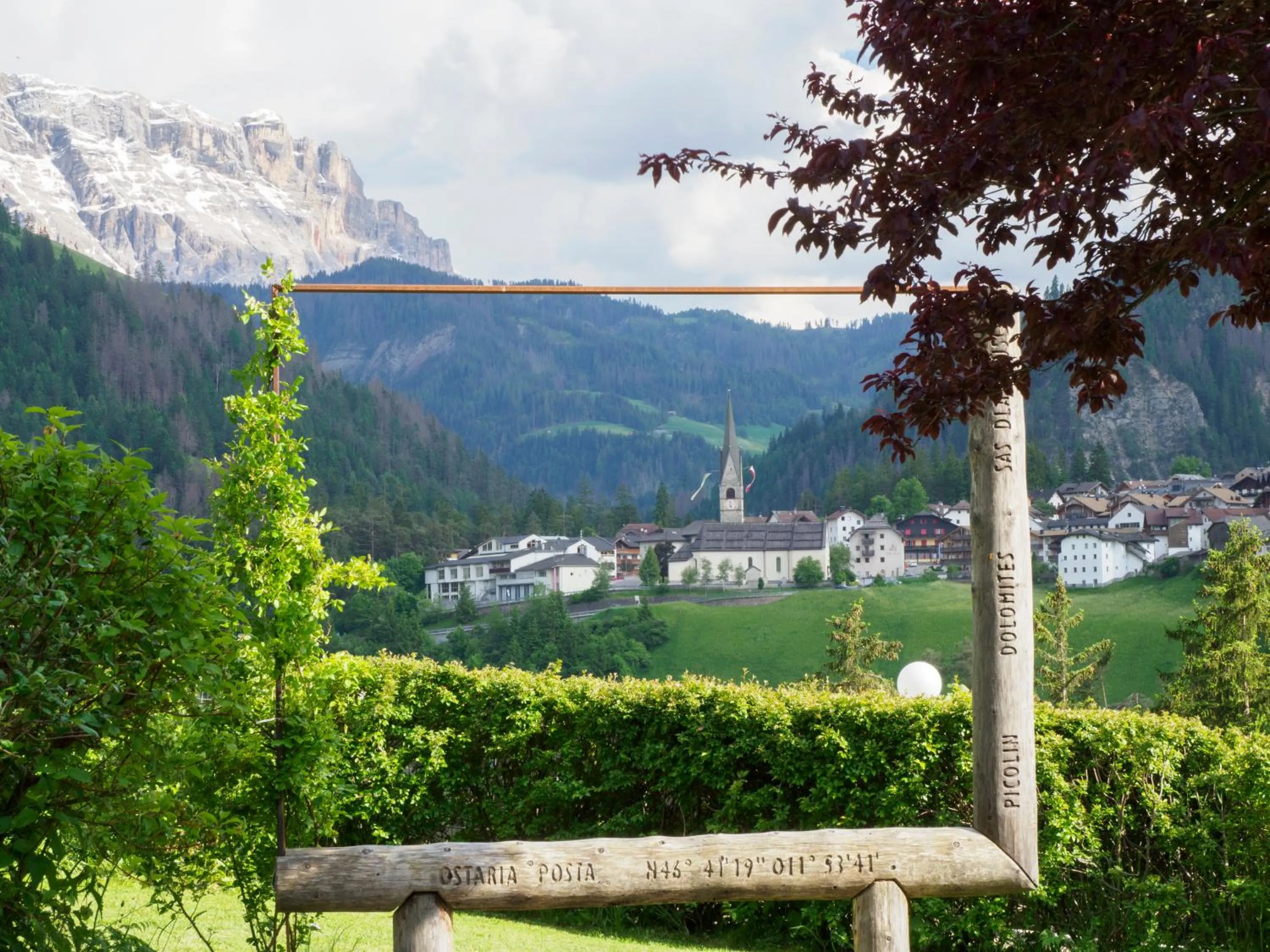 Garden in Hotel Ostaria Posta