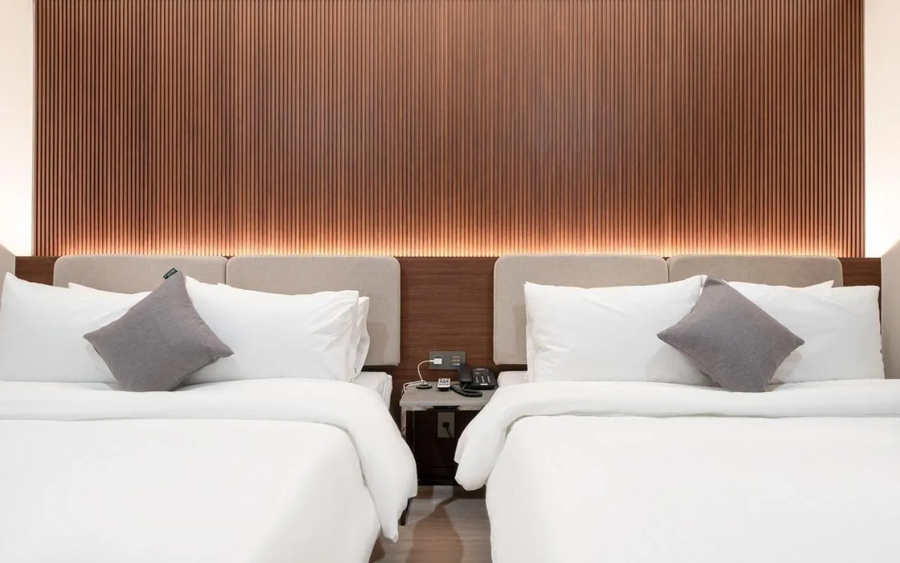 Bed in Hound Hotel Gijang Osiria