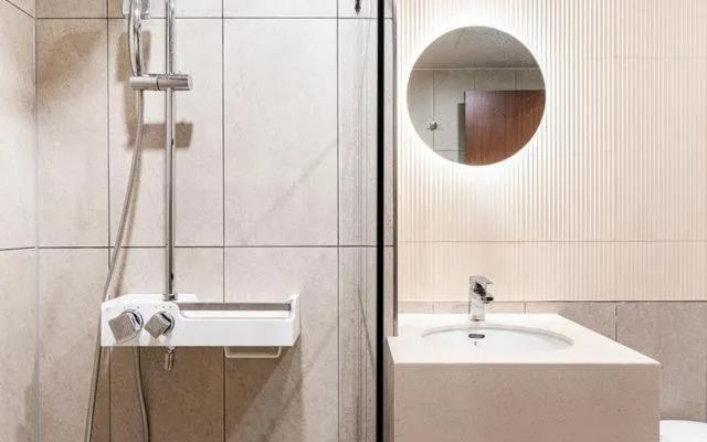 Shower in Hound Hotel Gijang Osiria