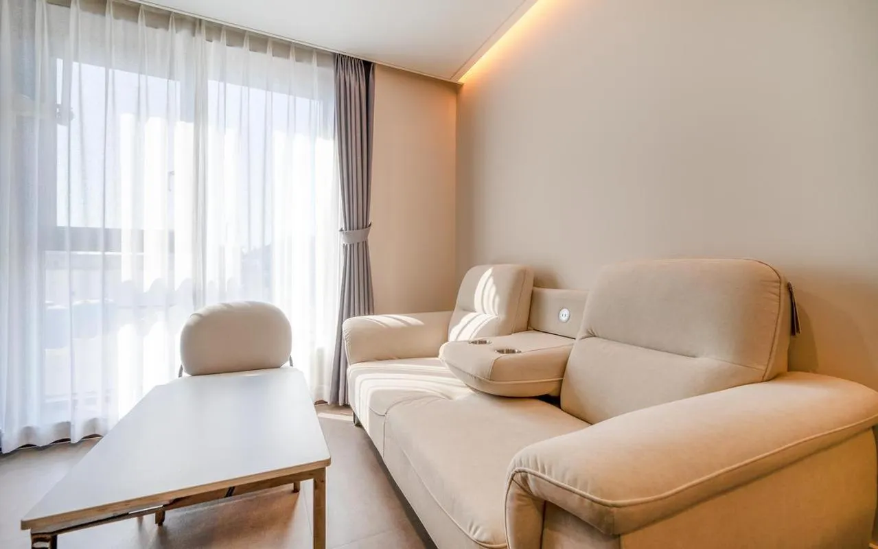 Living room in Hound Hotel Gijang Osiria