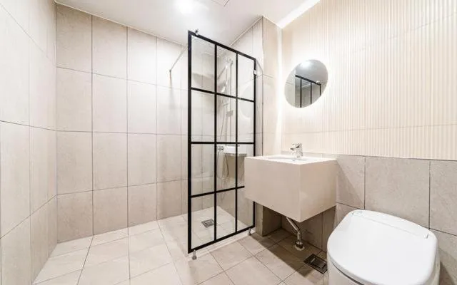 Bathroom in Hound Hotel Gijang Osiria