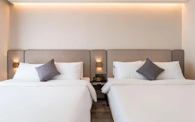 Bed in Hound Hotel Gijang Osiria