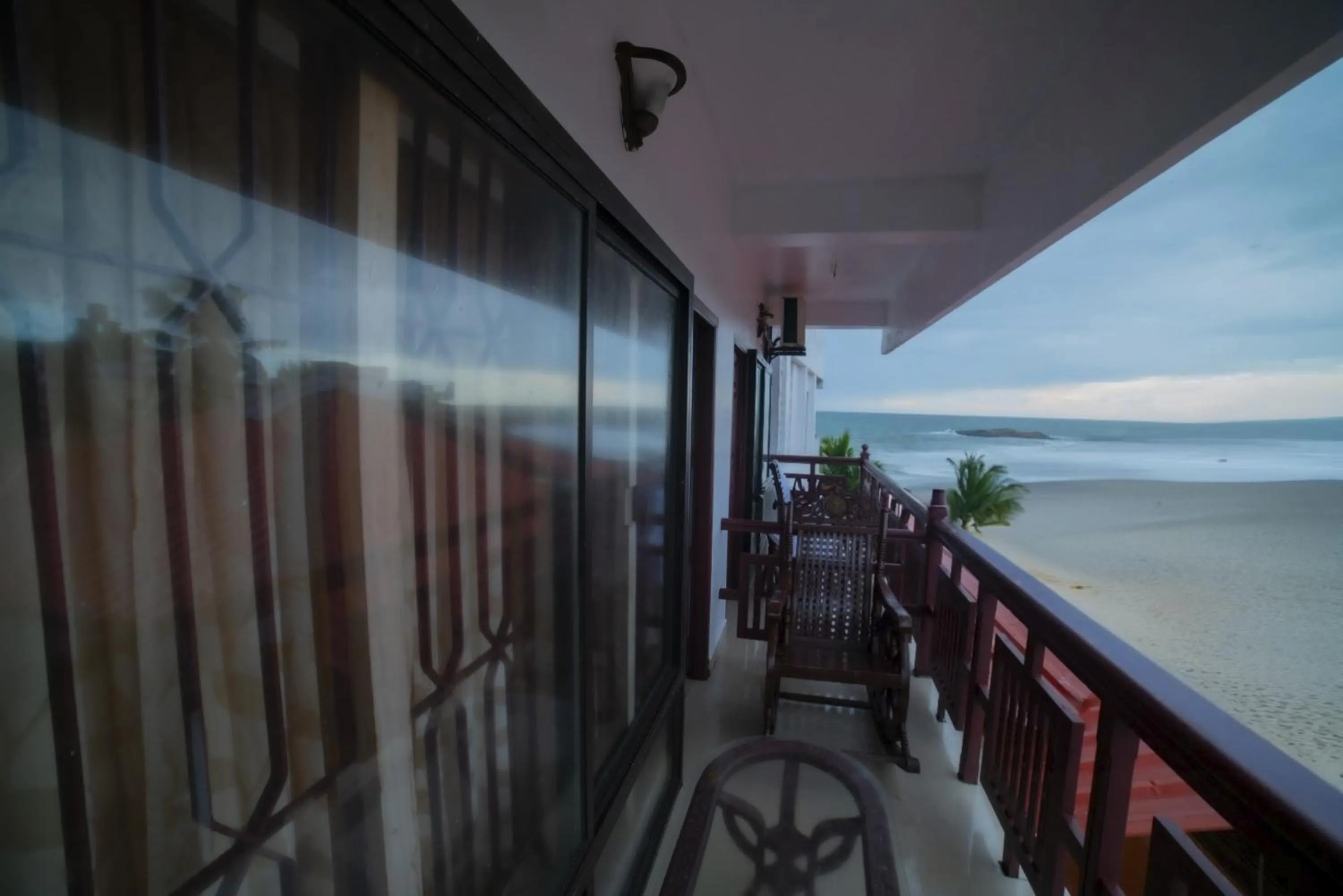 Balcony/Terrace in tippys beach resort