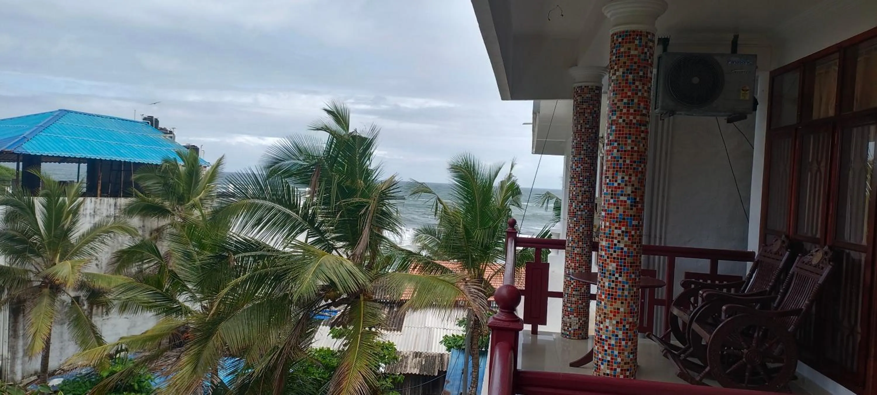 Balcony/Terrace in tippys beach resort