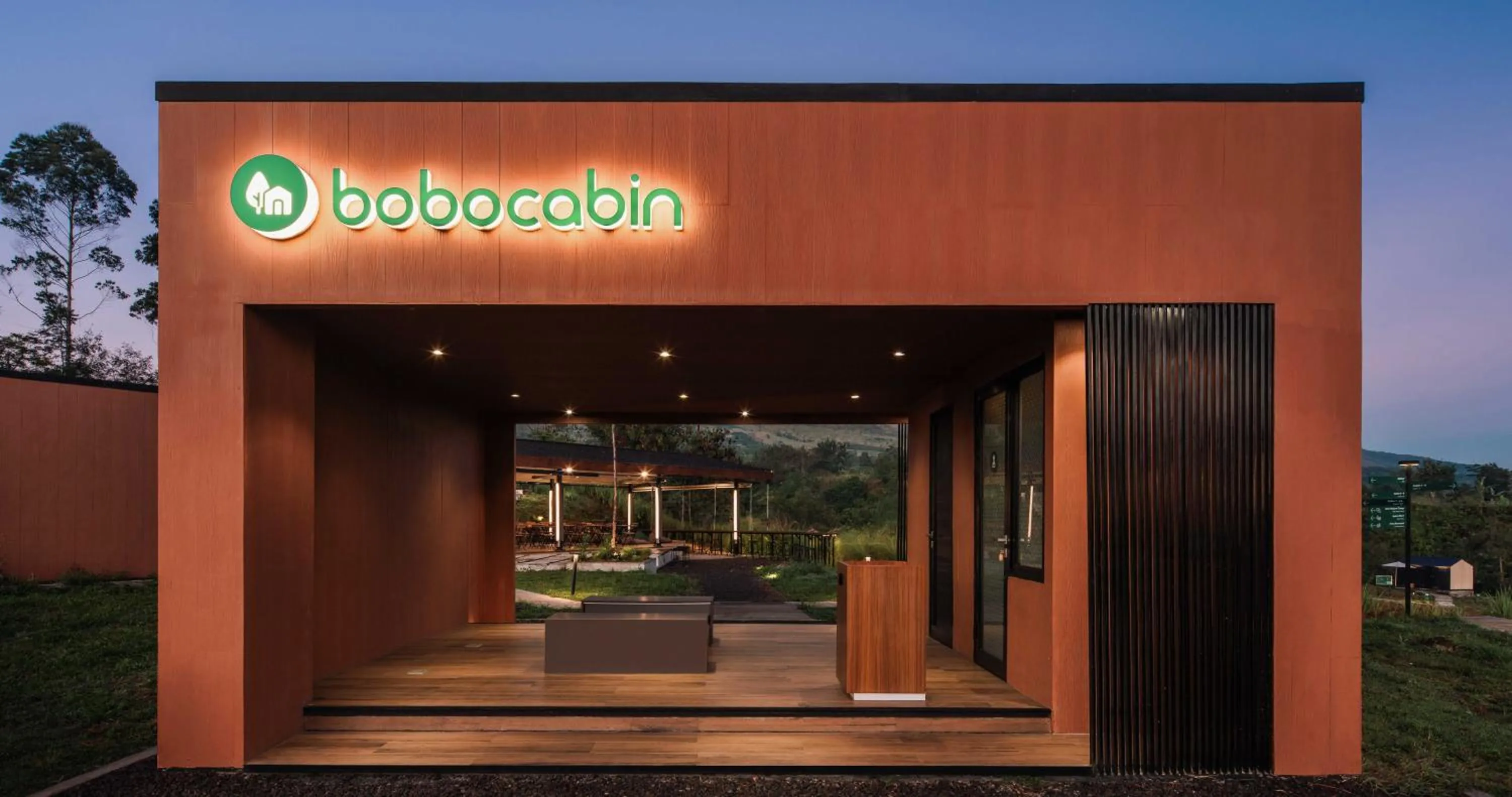 Lobby or reception in Bobocabin Gunung Rinjani, Lombok