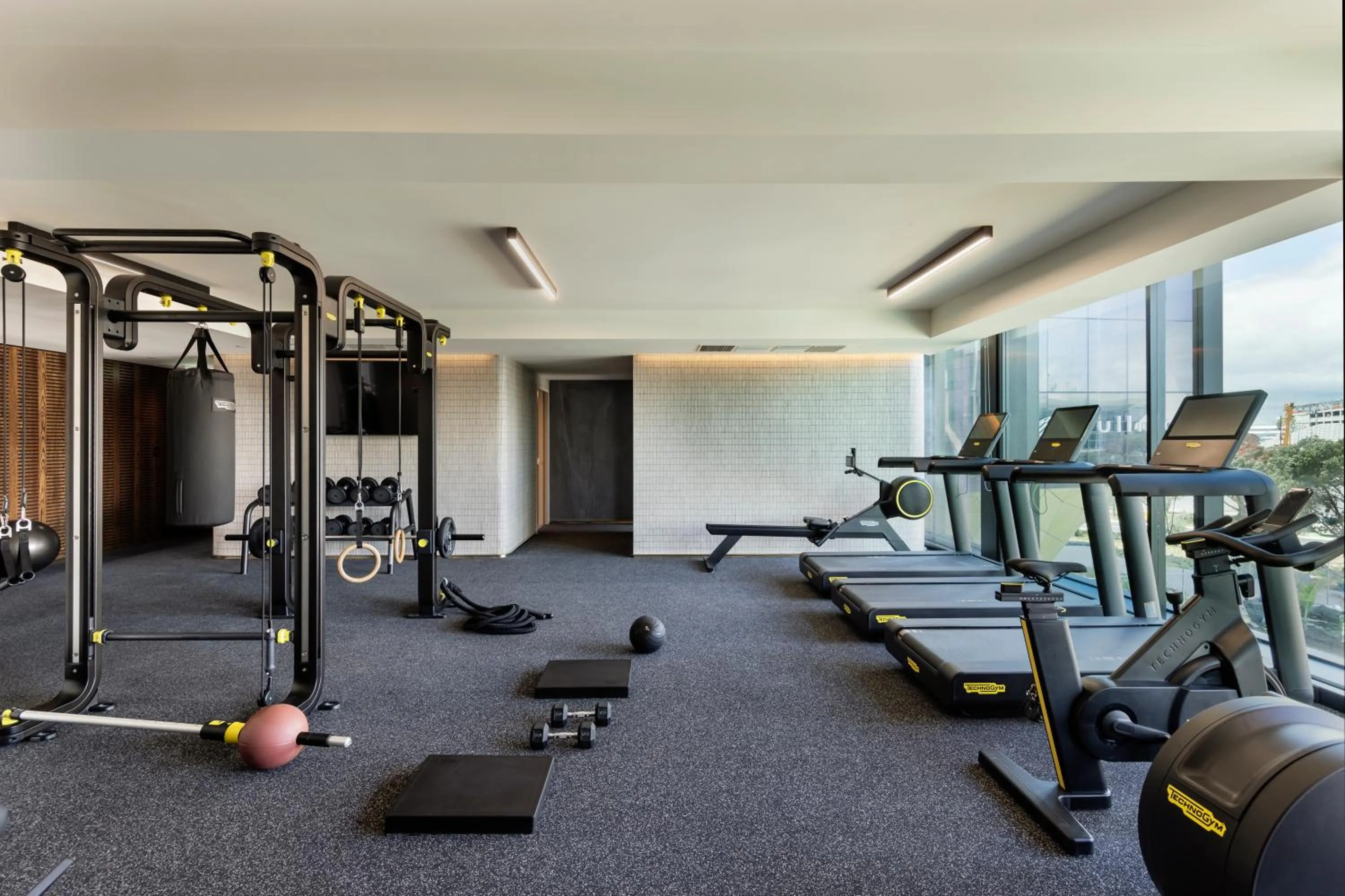 Fitness centre/facilities in Pullman Auckland Airport