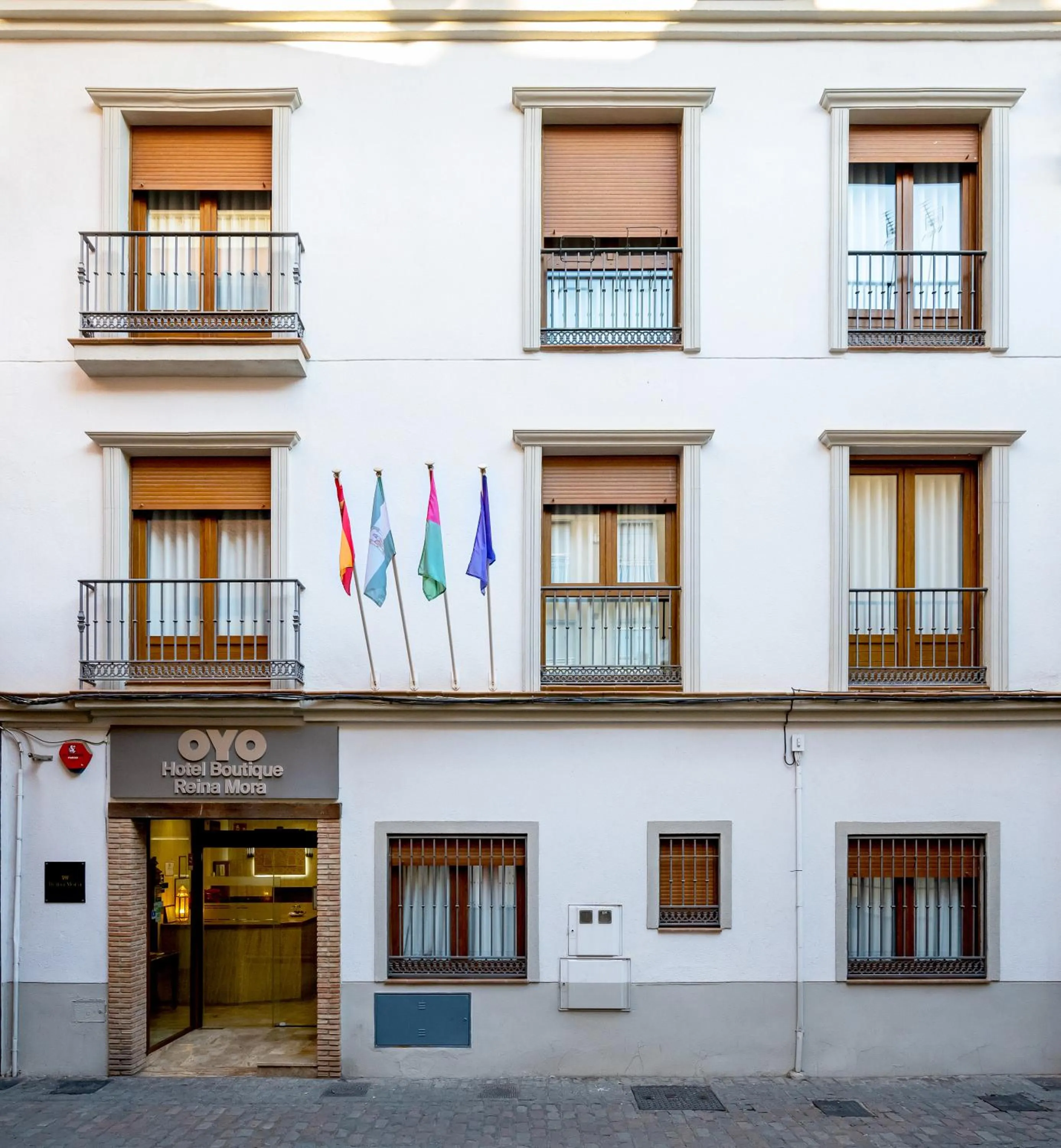 Property building in Hotel Reina Mora