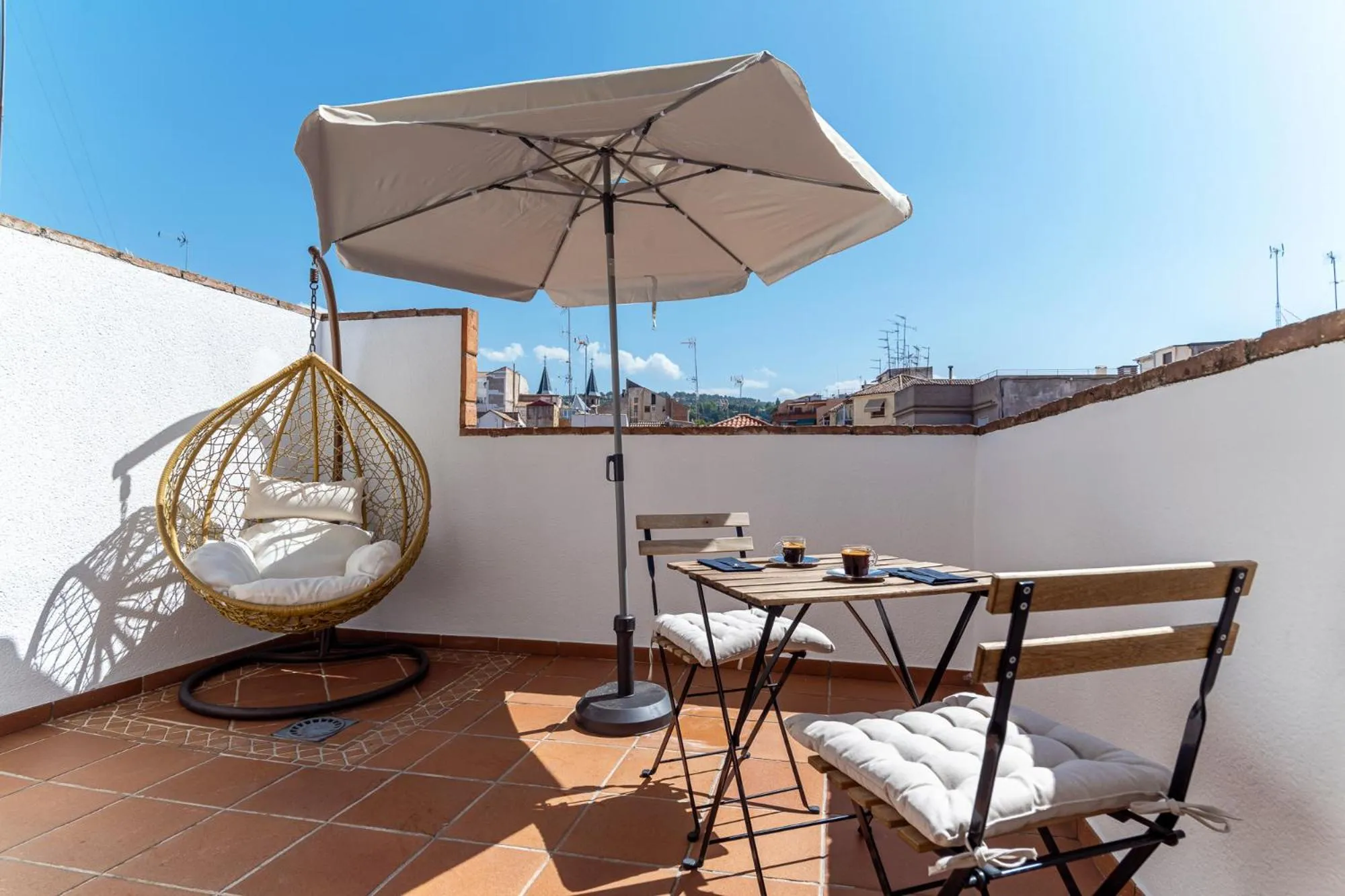 Patio in Hotel Reina Mora