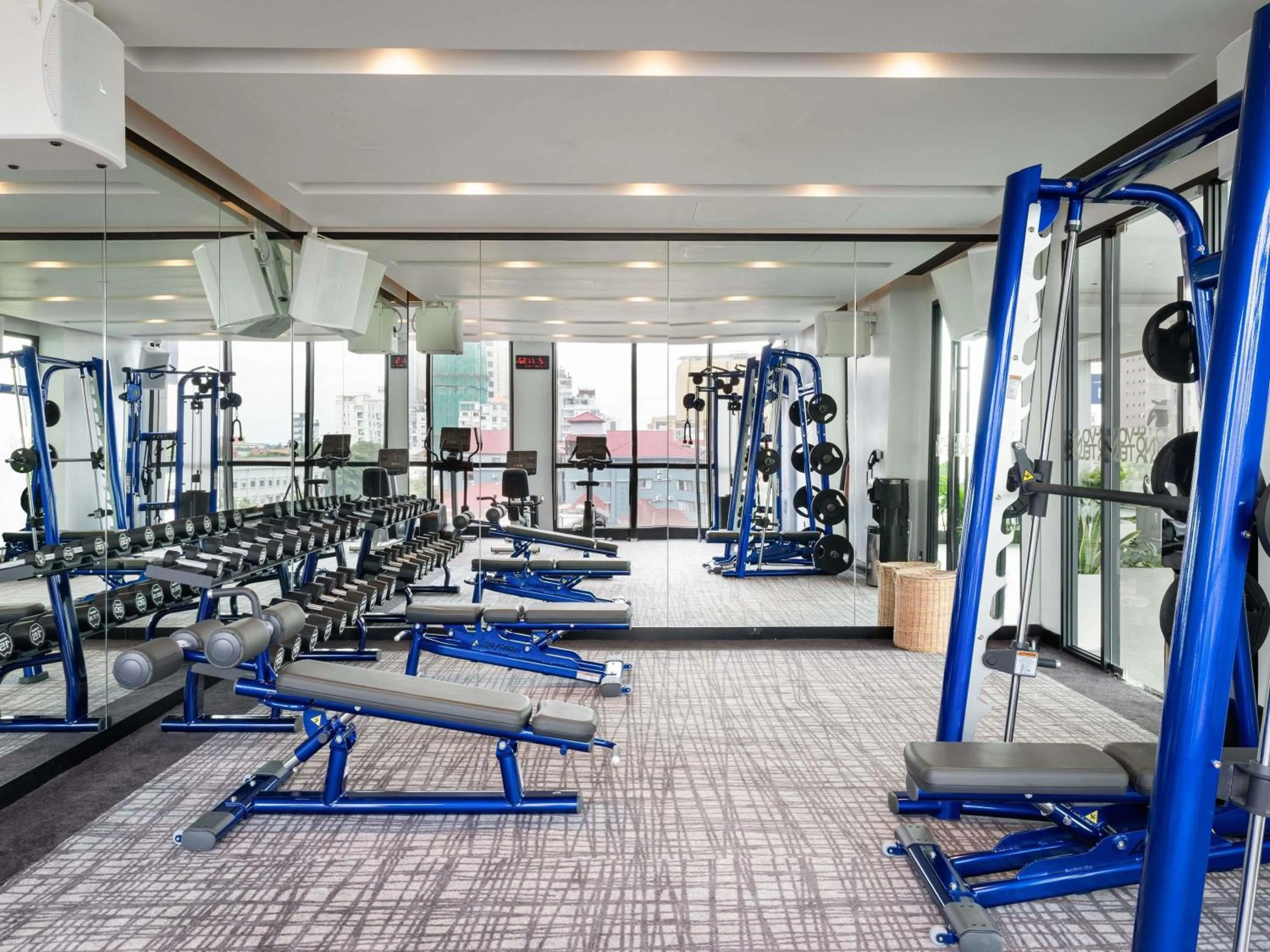 Fitness centre/facilities in Novotel Phnom Penh BKK 1