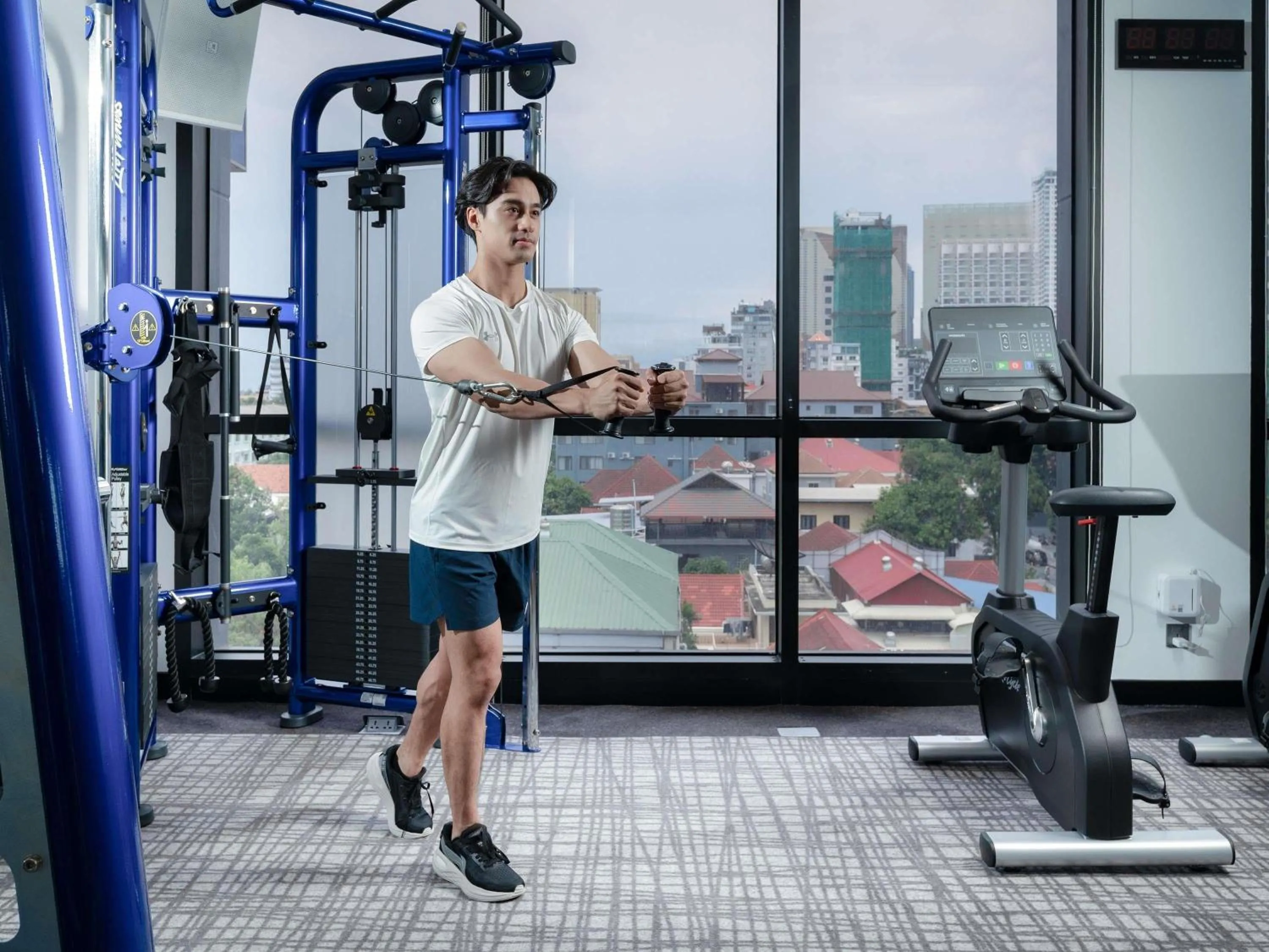 Fitness centre/facilities in Novotel Phnom Penh BKK 1