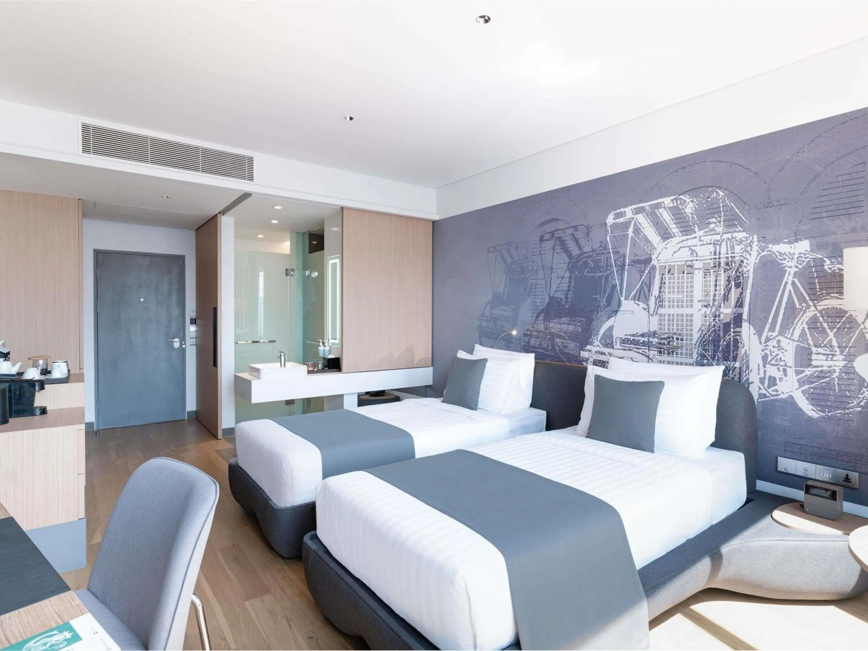 Bedroom, Bed in Novotel Phnom Penh BKK 1