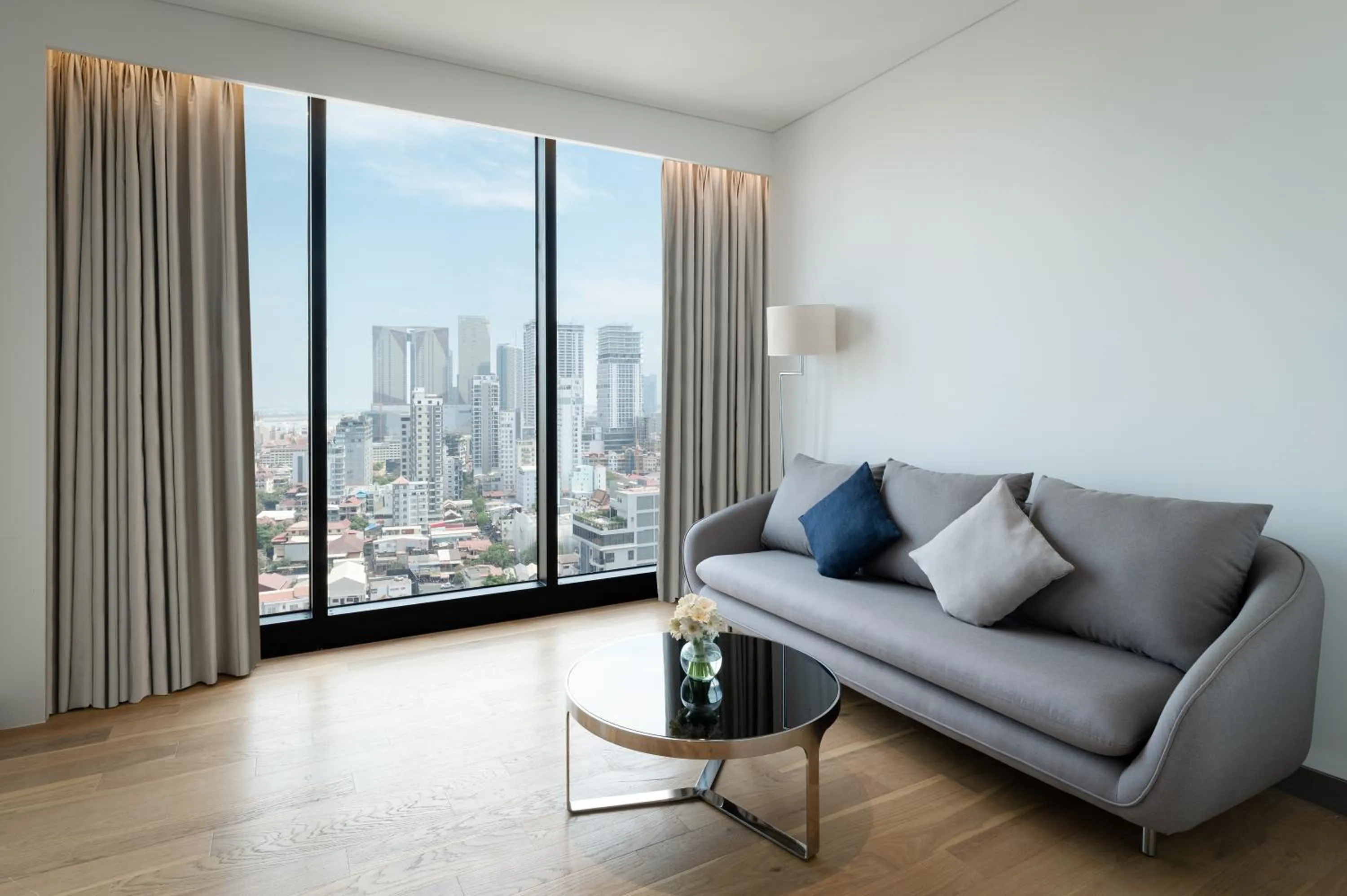 Seating area in Novotel Phnom Penh BKK 1