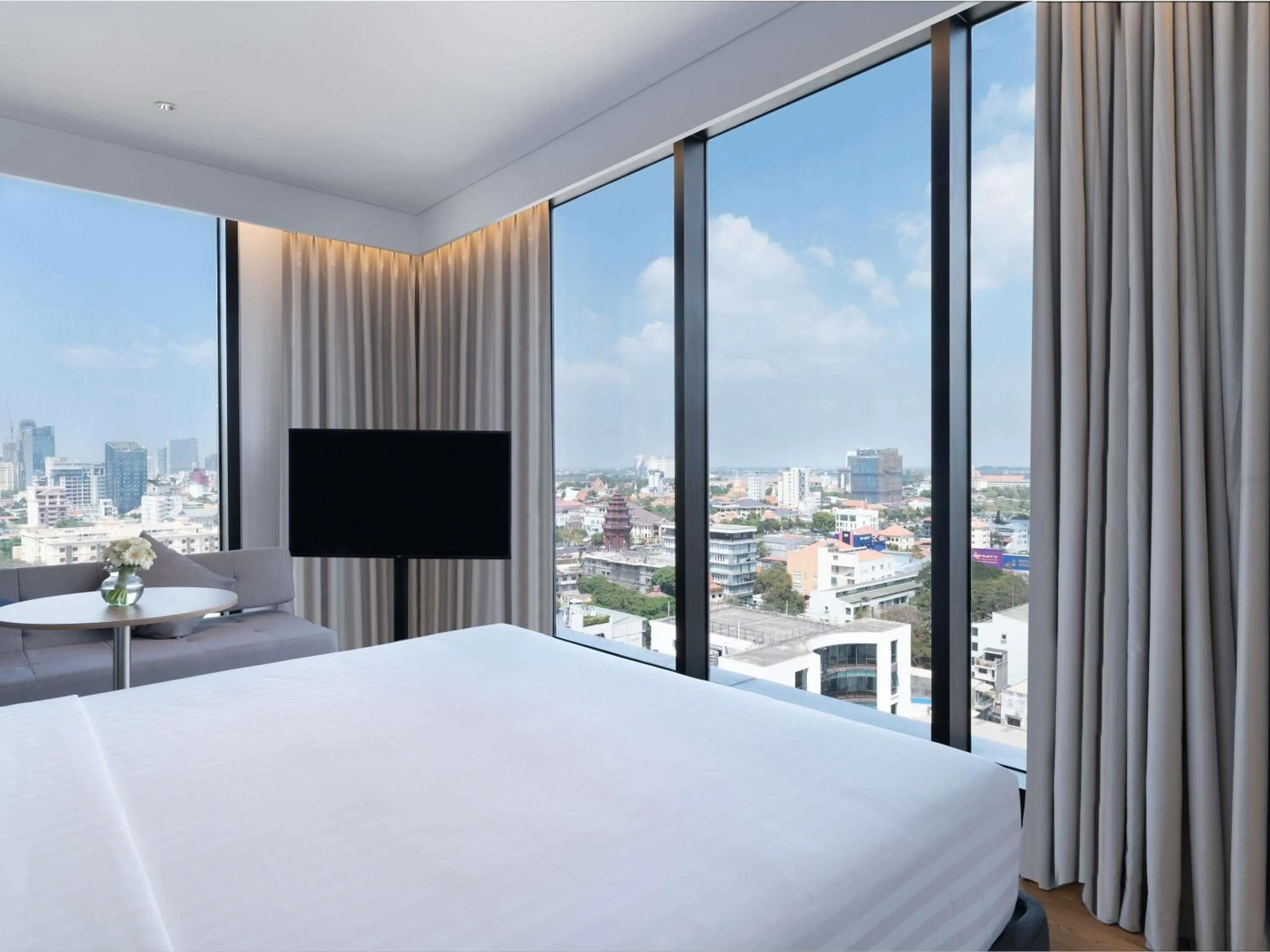 Bedroom, Bed in Novotel Phnom Penh BKK 1