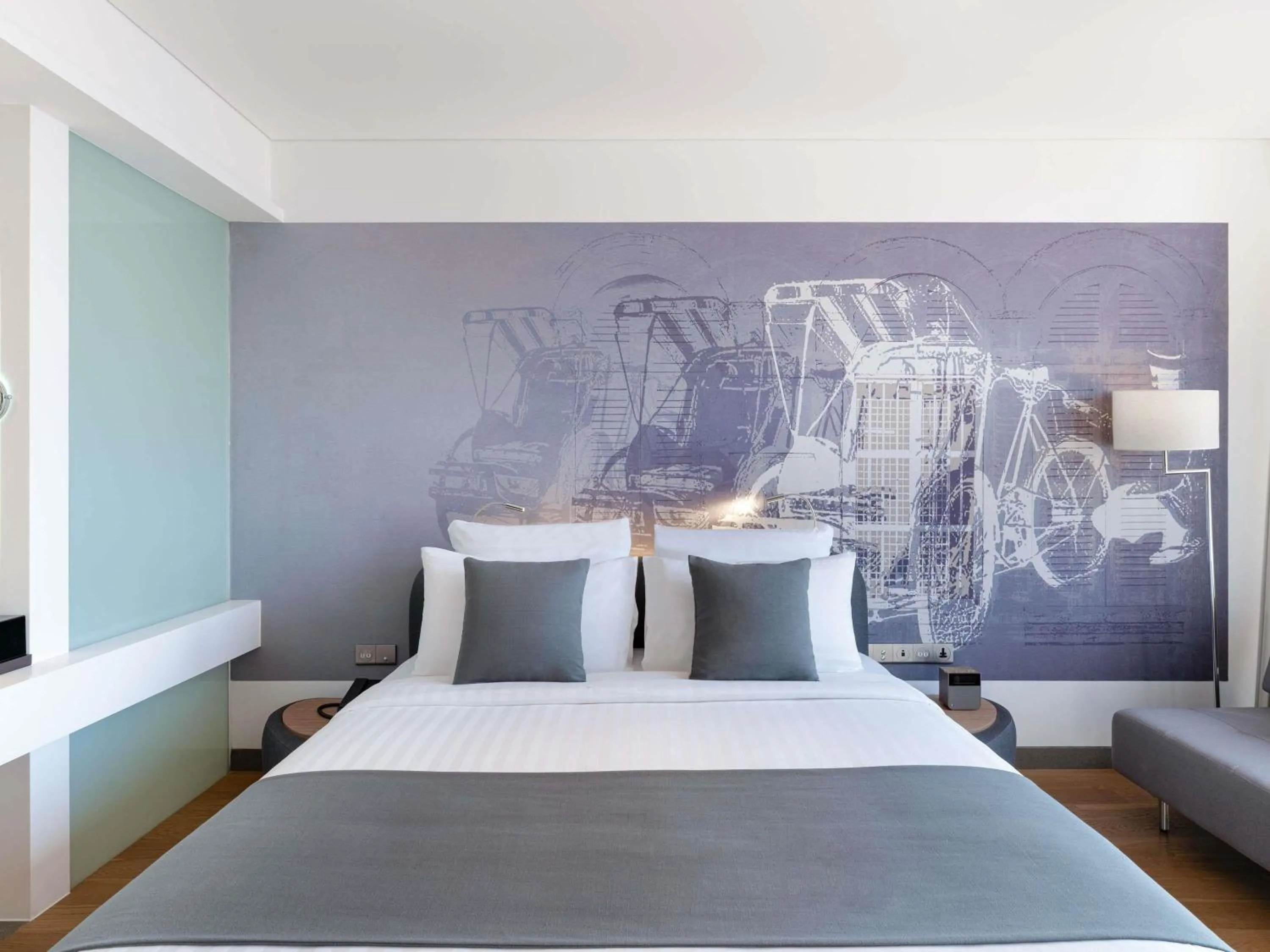 Bedroom, Bed in Novotel Phnom Penh BKK 1