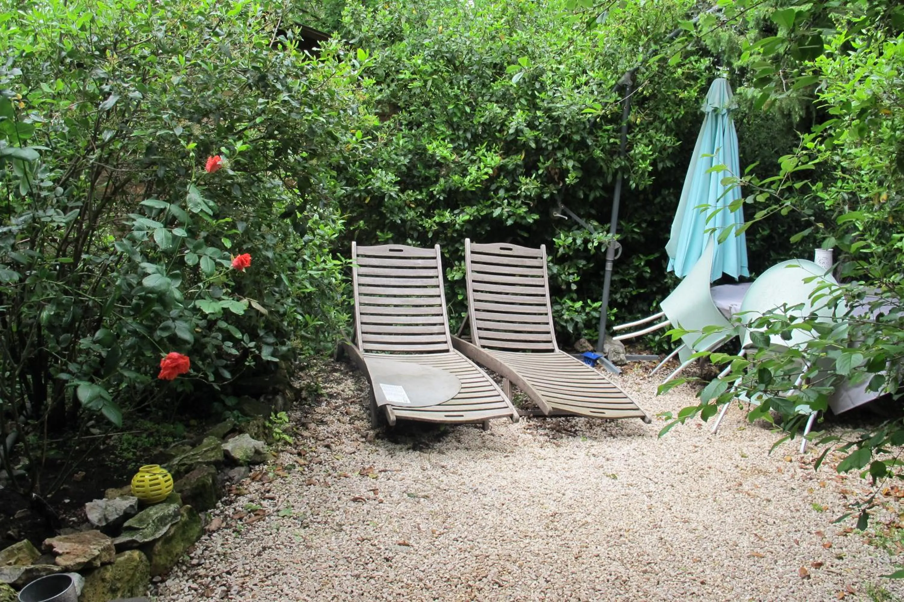 Patio in Ecolodges en Provence