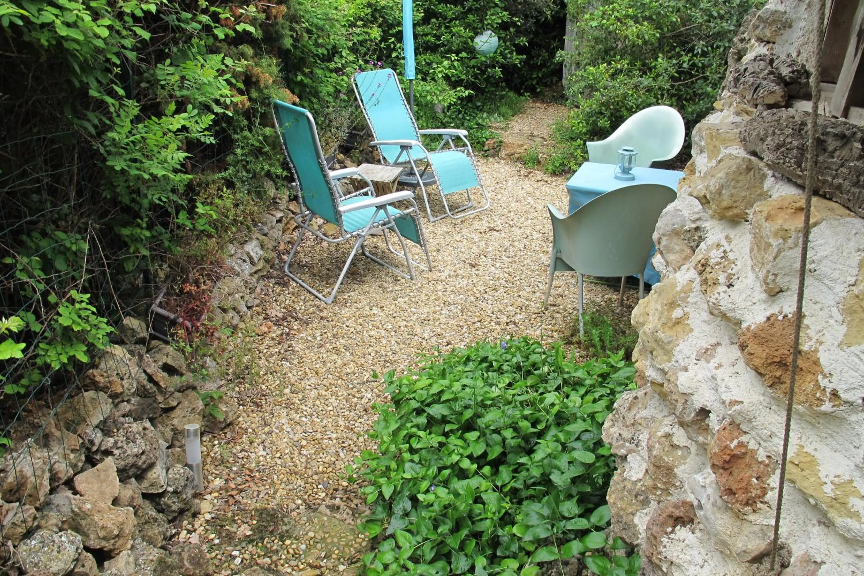 Patio in Ecolodges en Provence