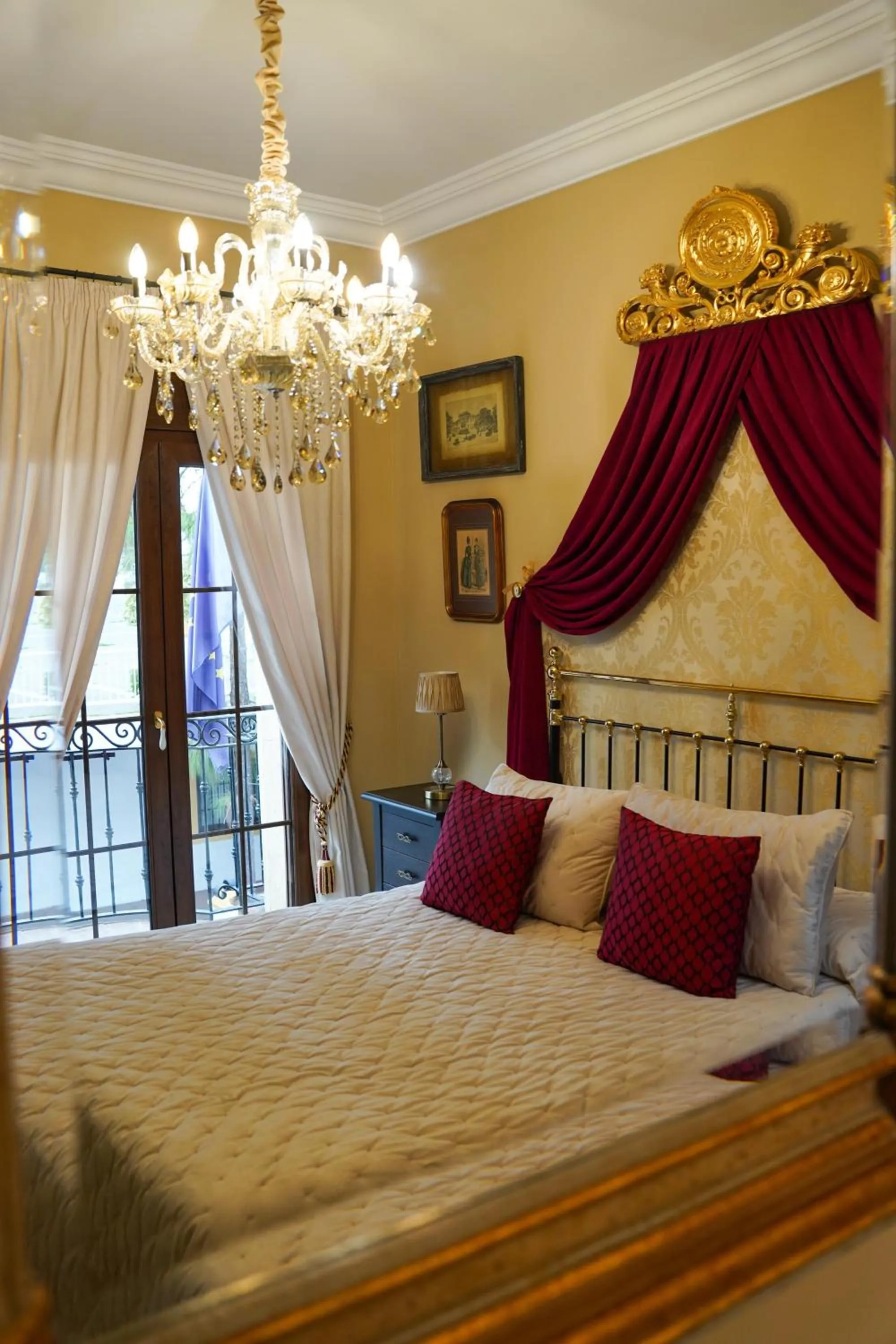 Decorative detail, Bed in Hotel Boutique Casa Veracruz