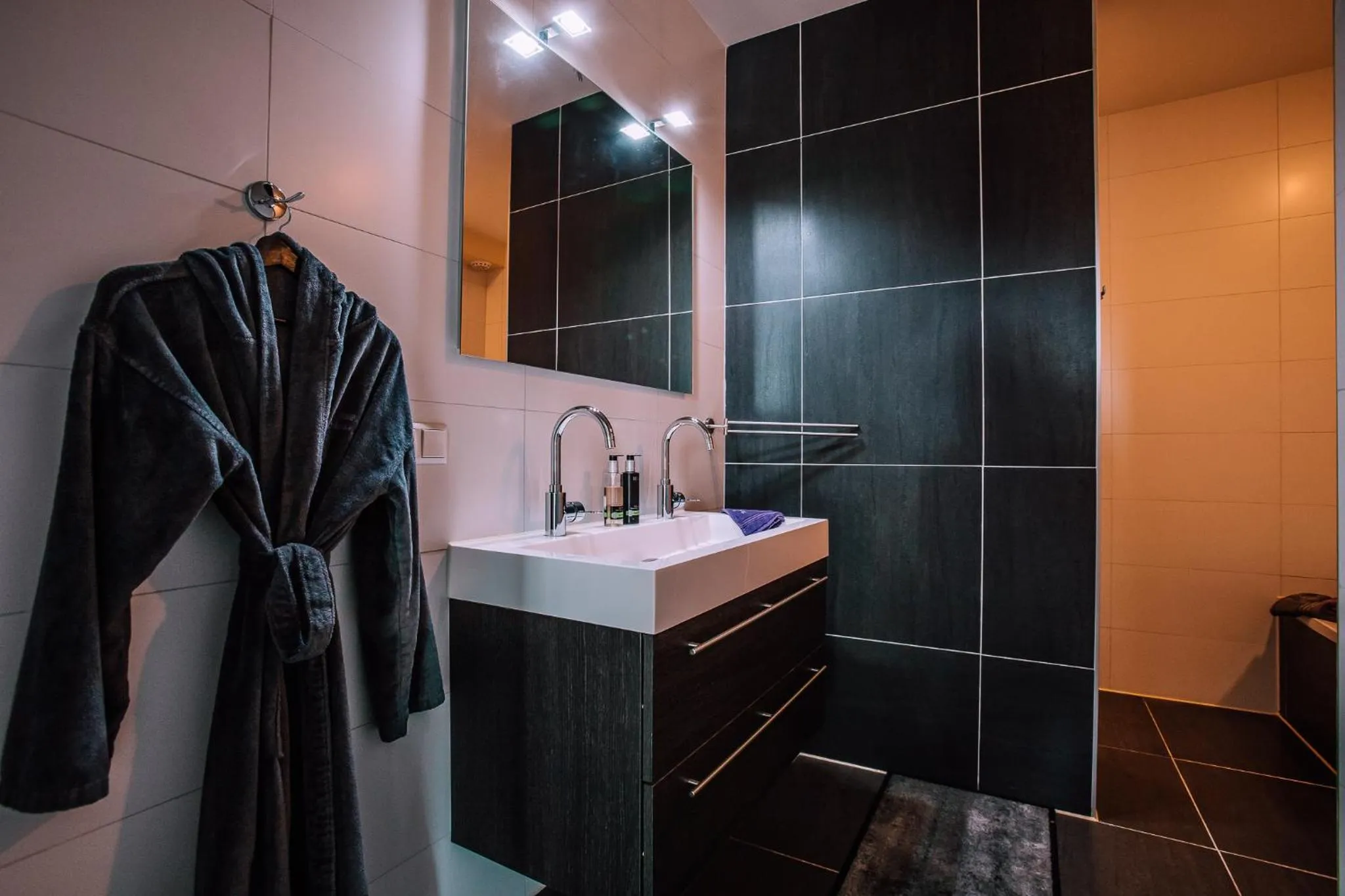 Shower in B&B/Boertel de Meander