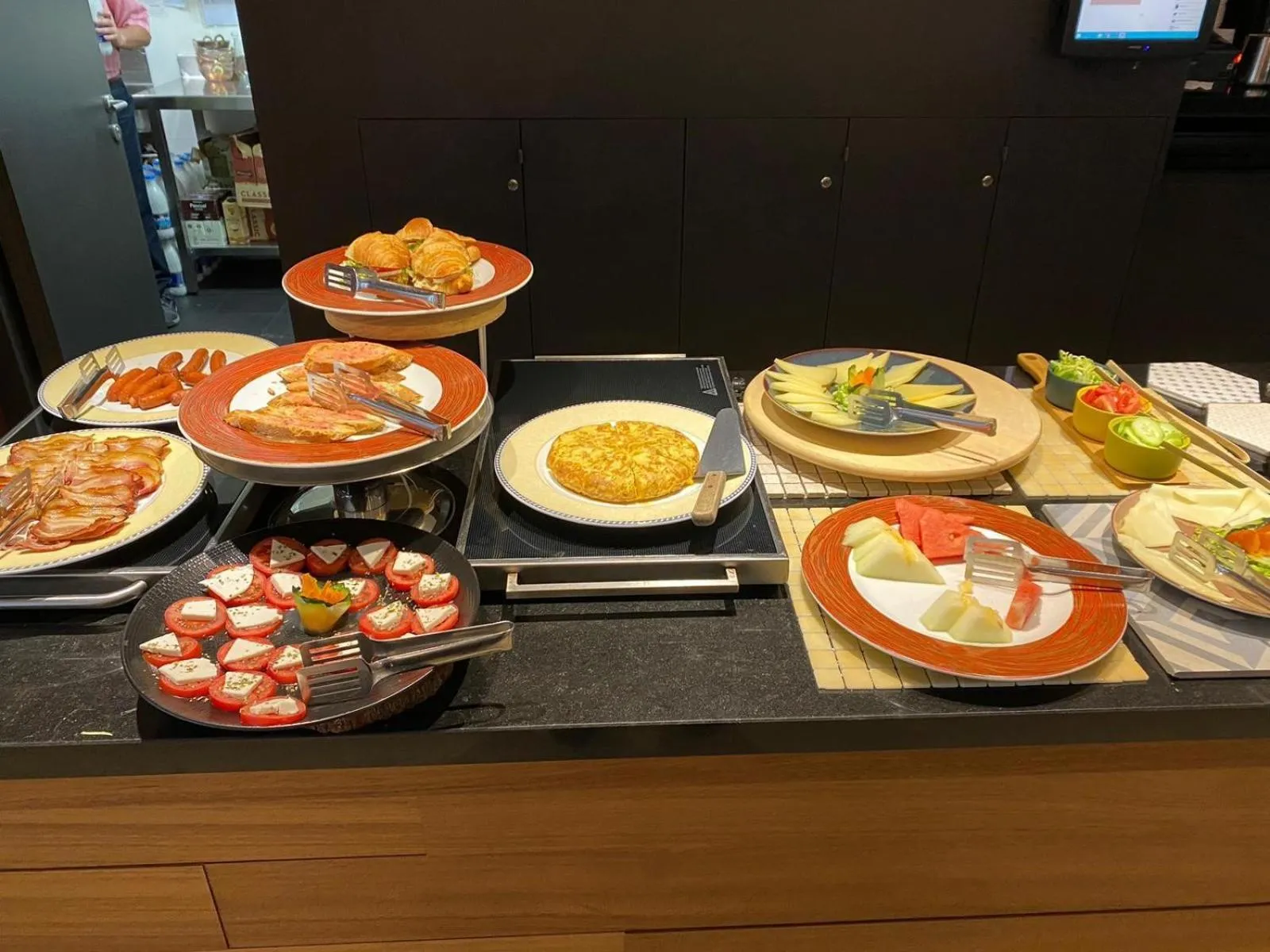 Breakfast in Hotel Raval de la Mar