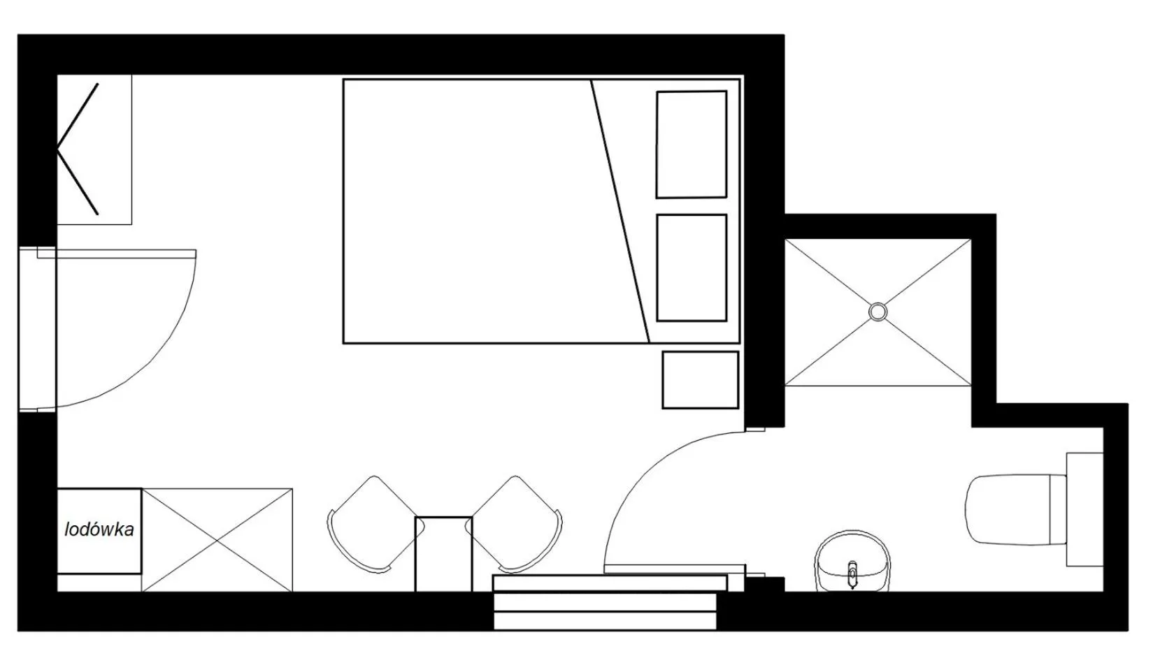 Photo of the whole room in Dom Wypoczynkowy Olivia