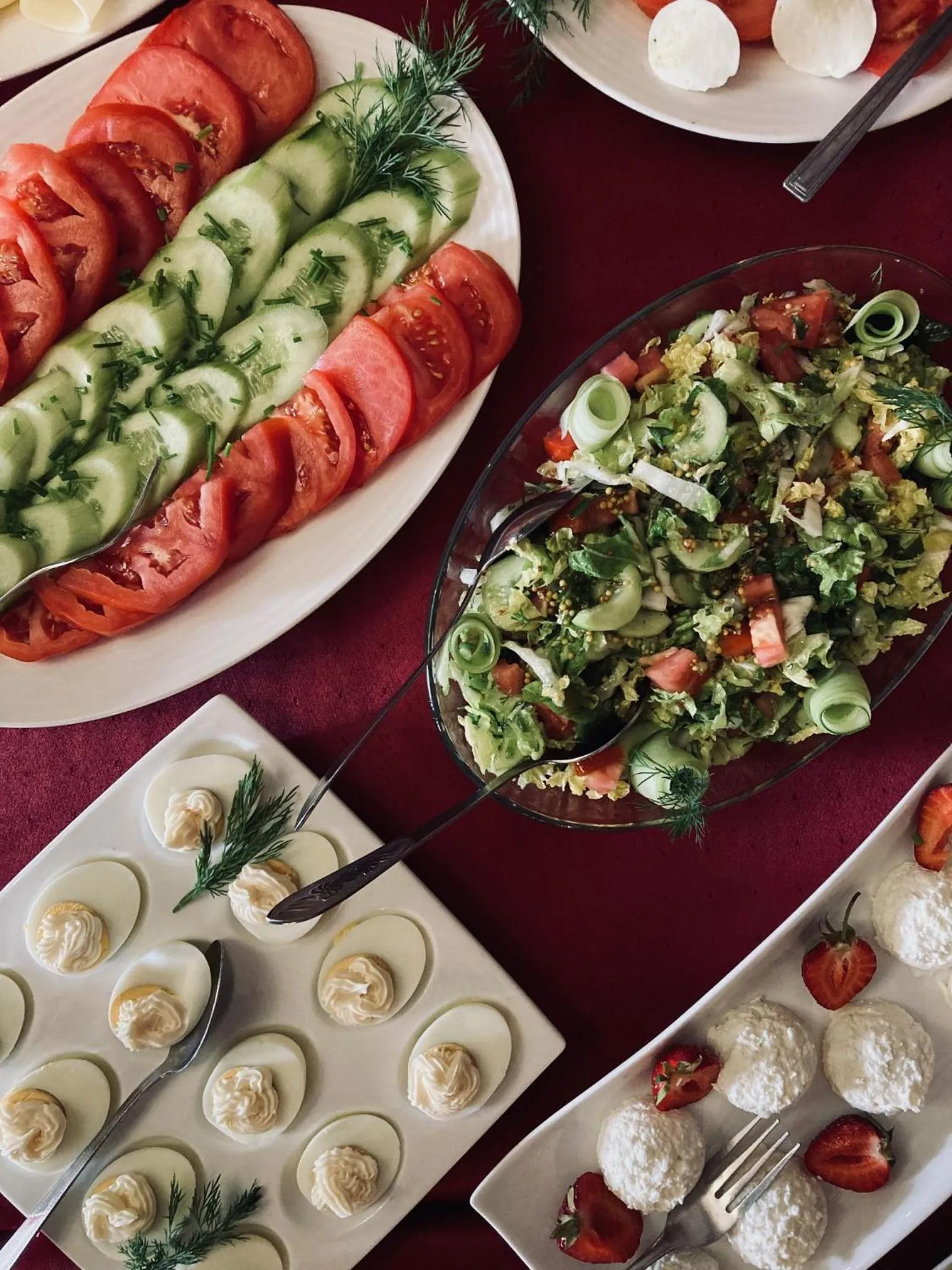 Buffet breakfast in Dom Wypoczynkowy Olivia