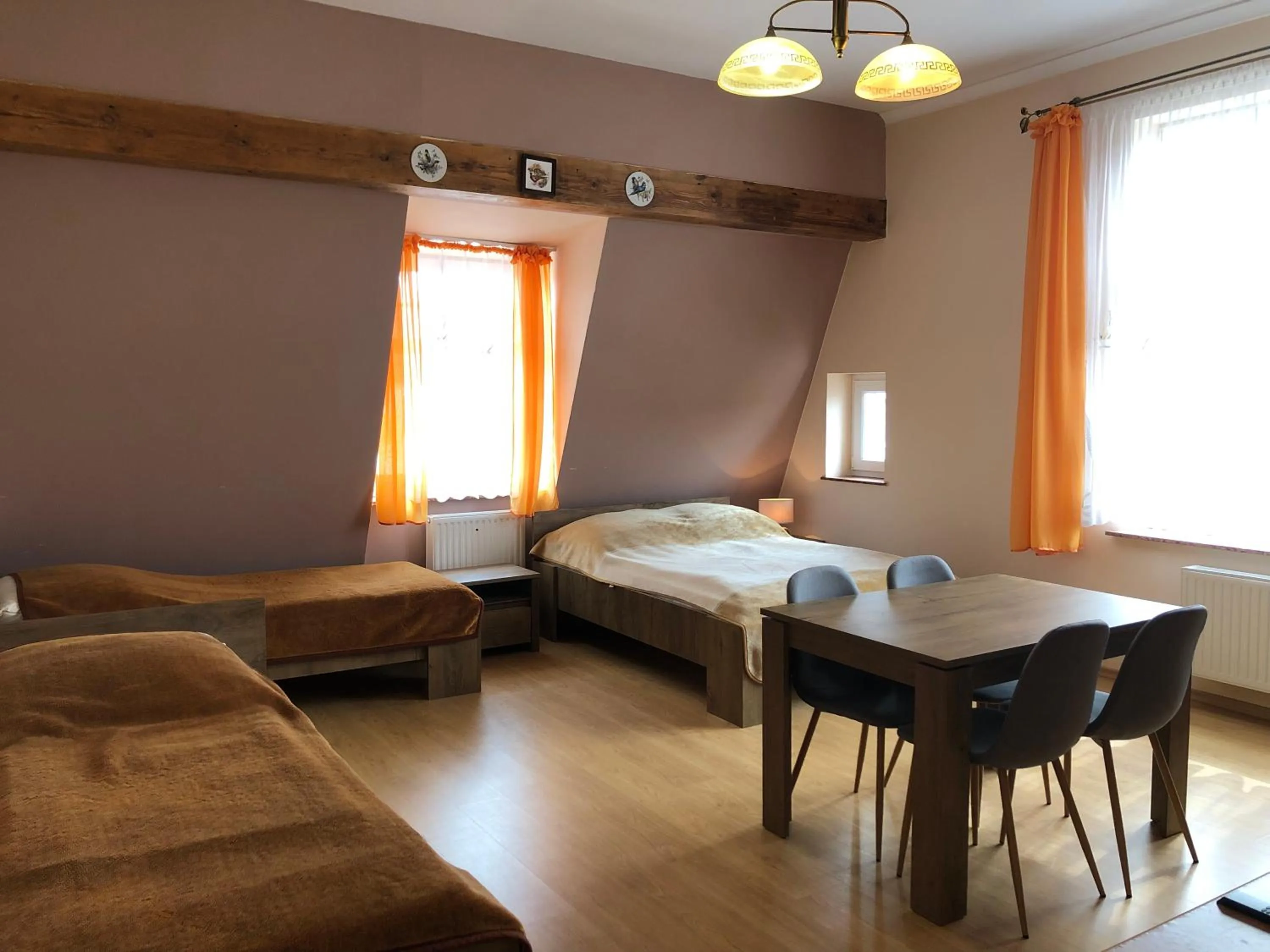 Living room, Bed in Dom Wypoczynkowy Olivia