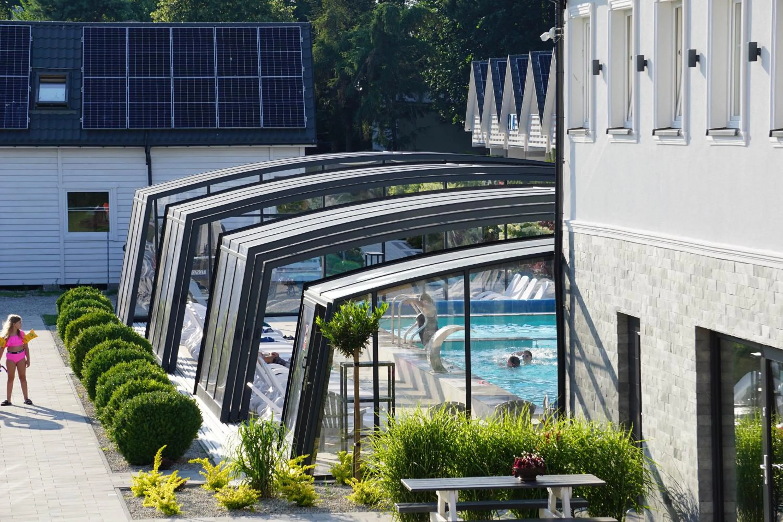 Garden view in Dom Wypoczynkowy Olivia