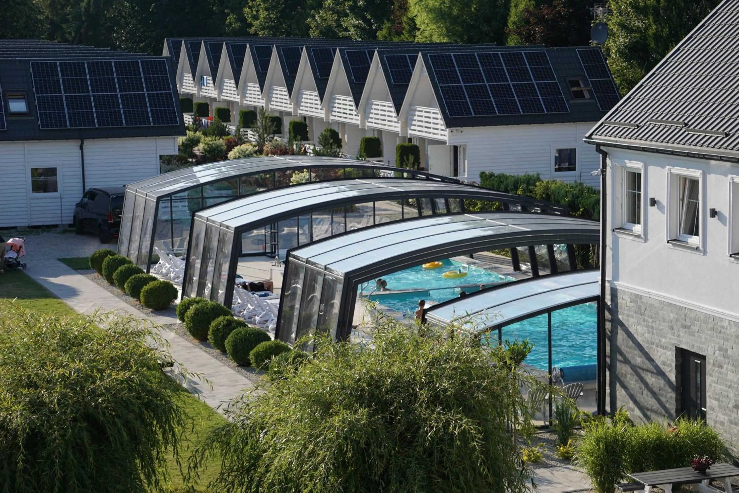 Garden view in Dom Wypoczynkowy Olivia