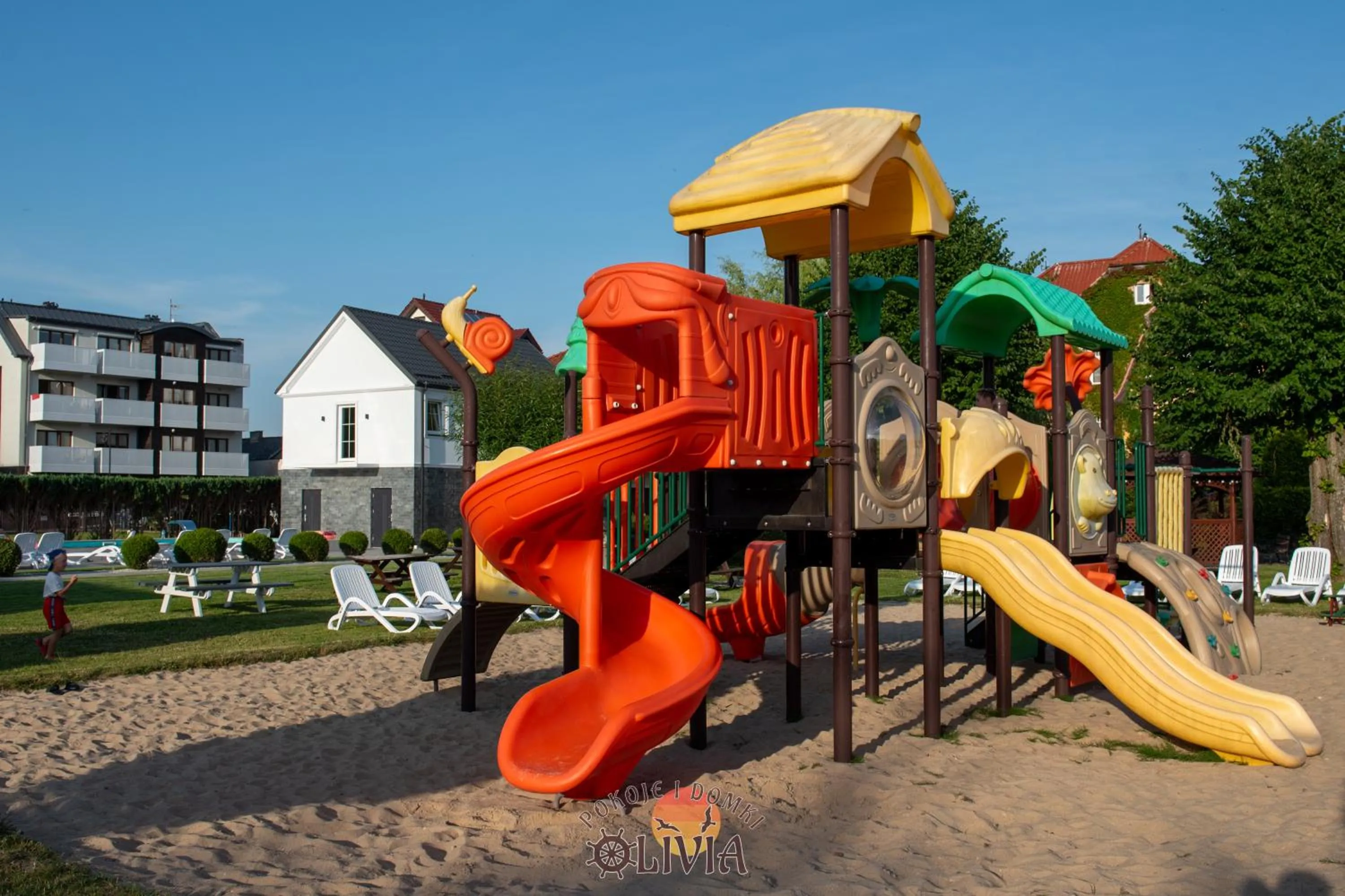 Children play ground in Dom Wypoczynkowy Olivia