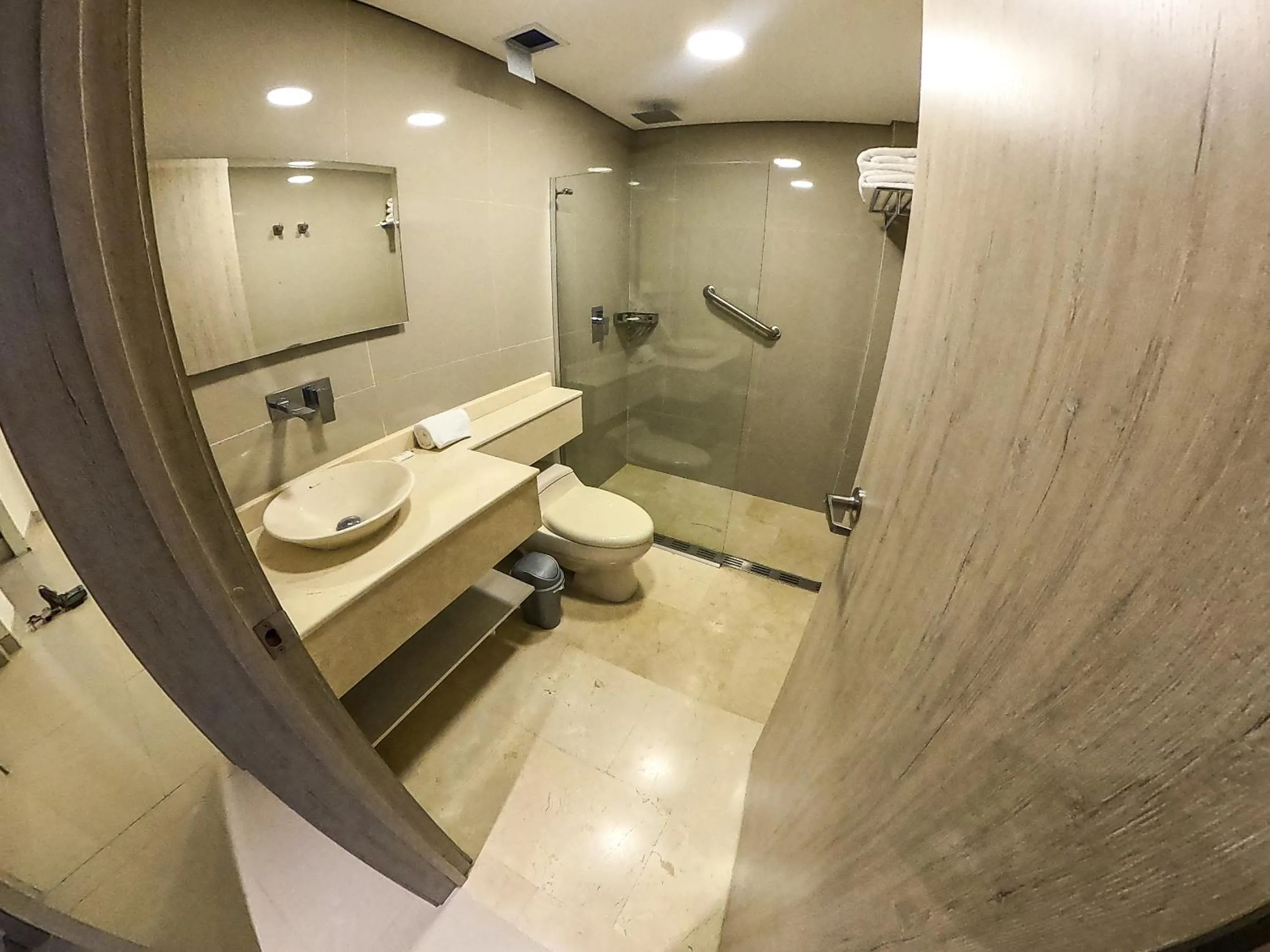 Shower in HOTEL MANZUR